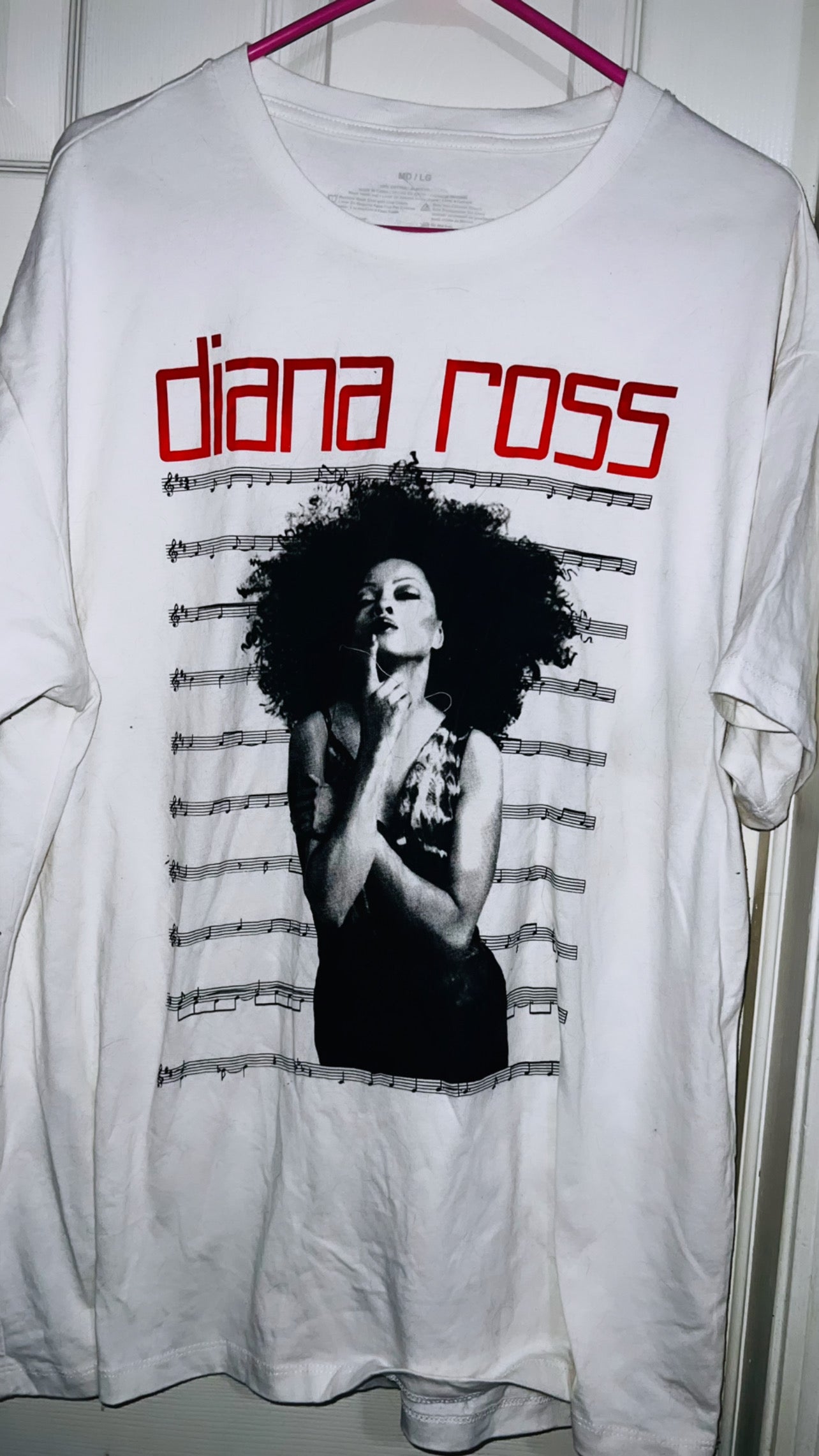 Diana Ross Distressed Tee