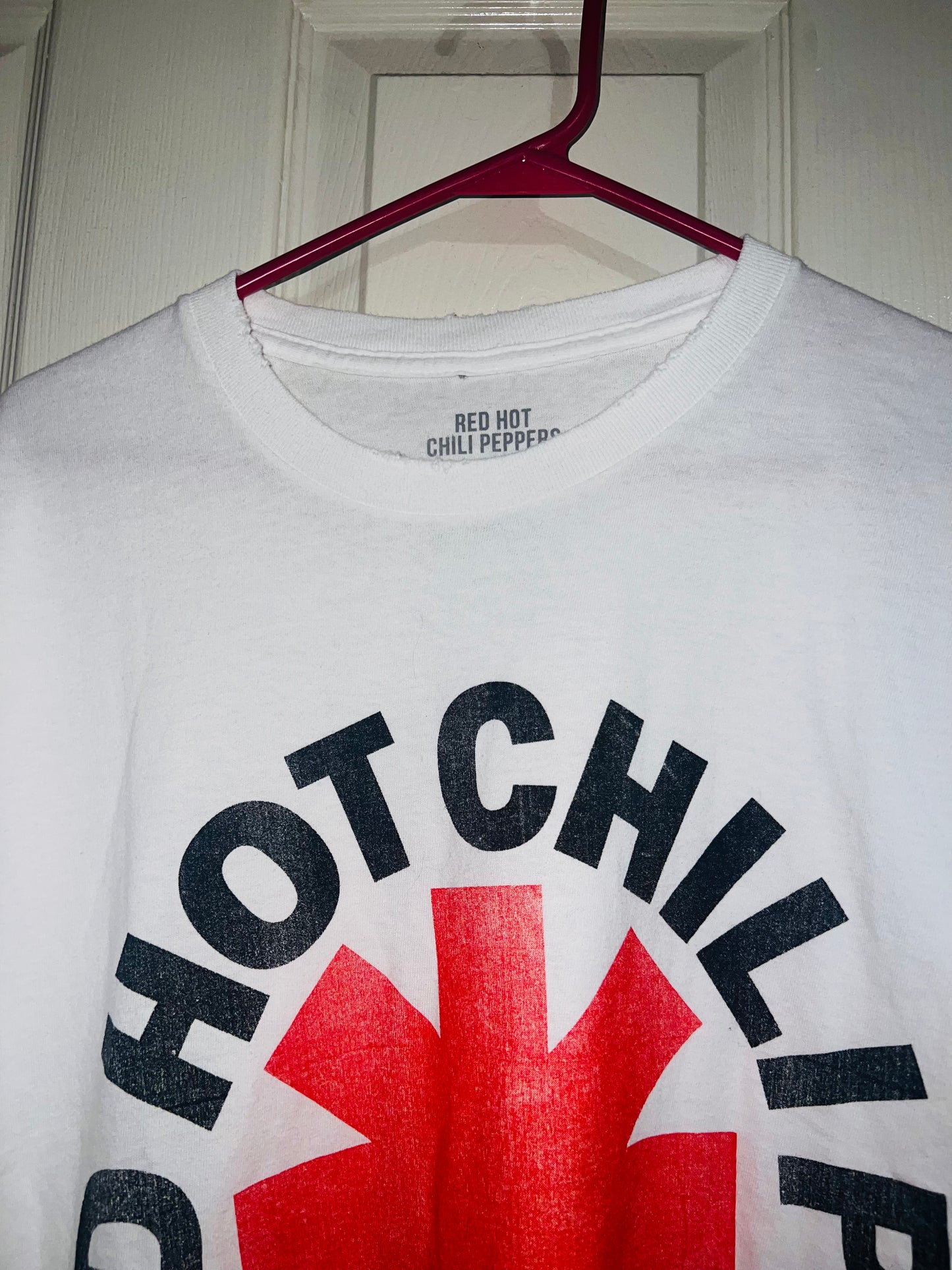 Red Hot Chili Peppers Oversized Distressed Tee