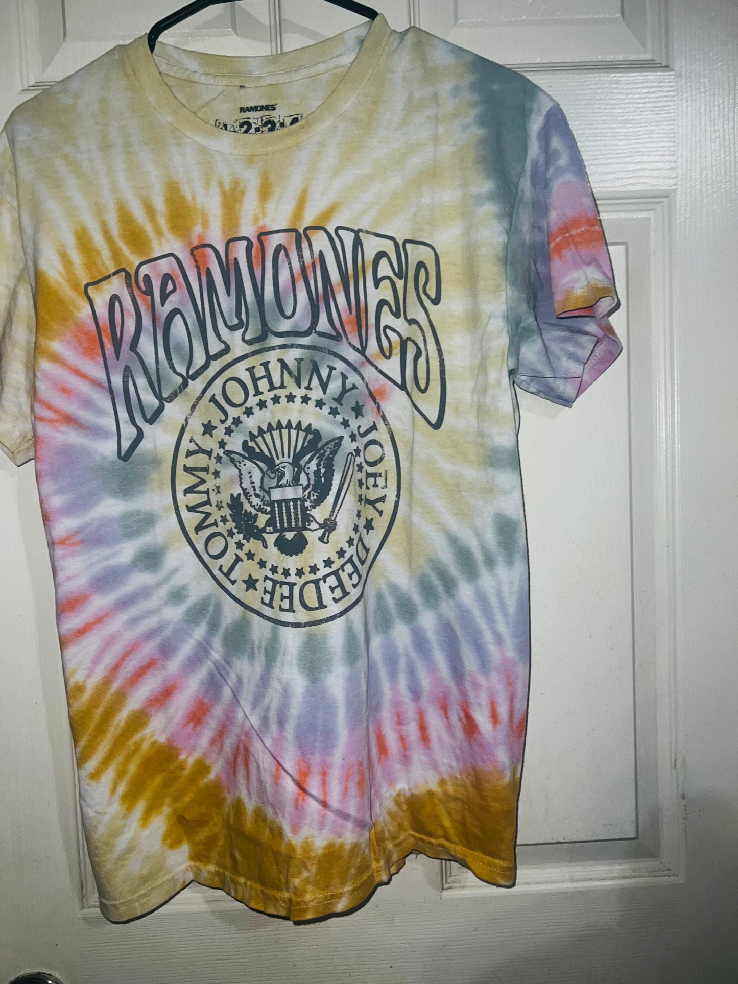Ramones Tie Dye Oversized Tee