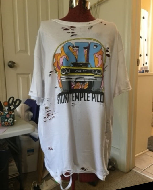 Stone Temple Pilots Distressed Tee (Customizable)