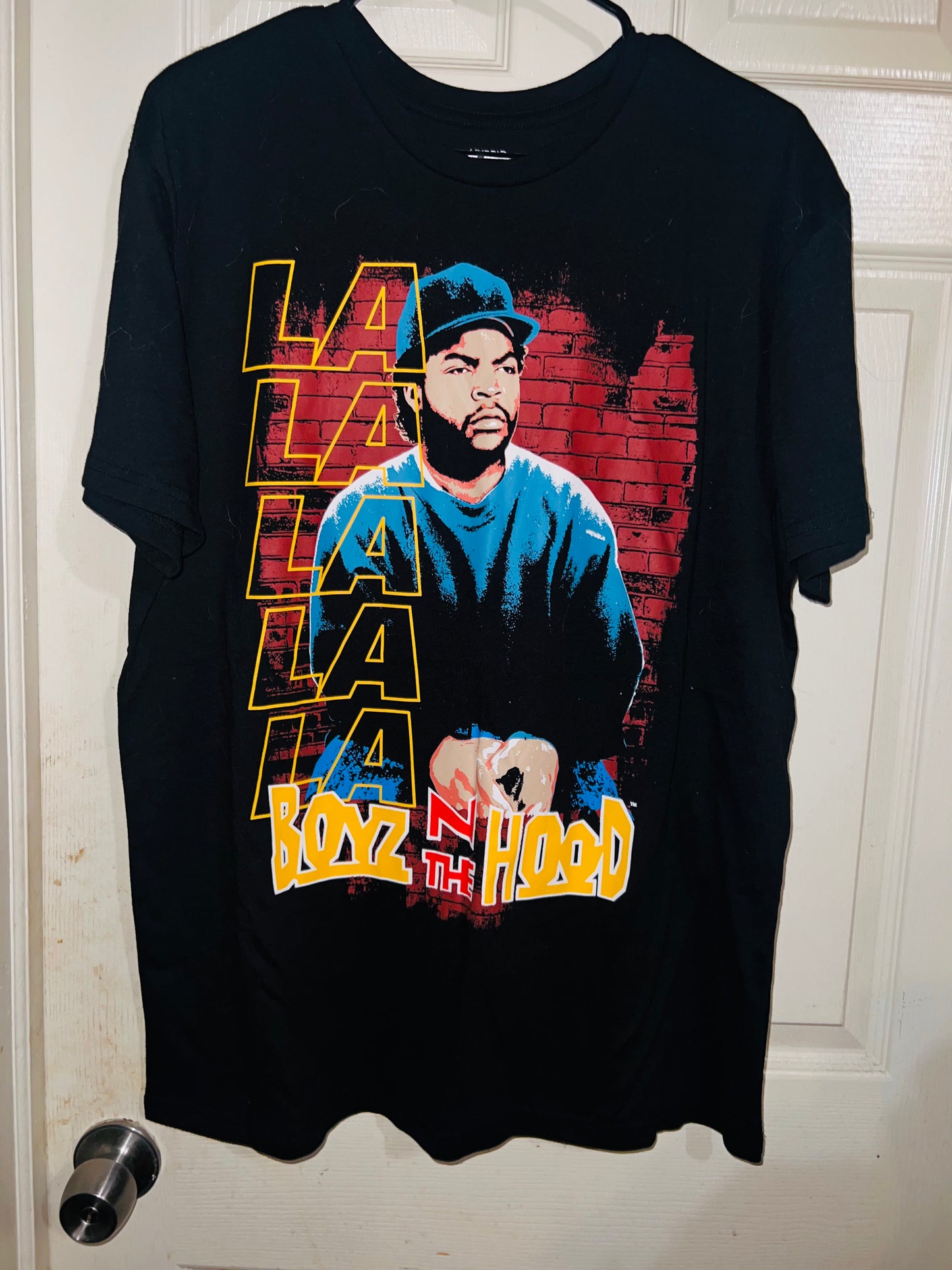 Boyz in the Hood Oversized Distressed Tee