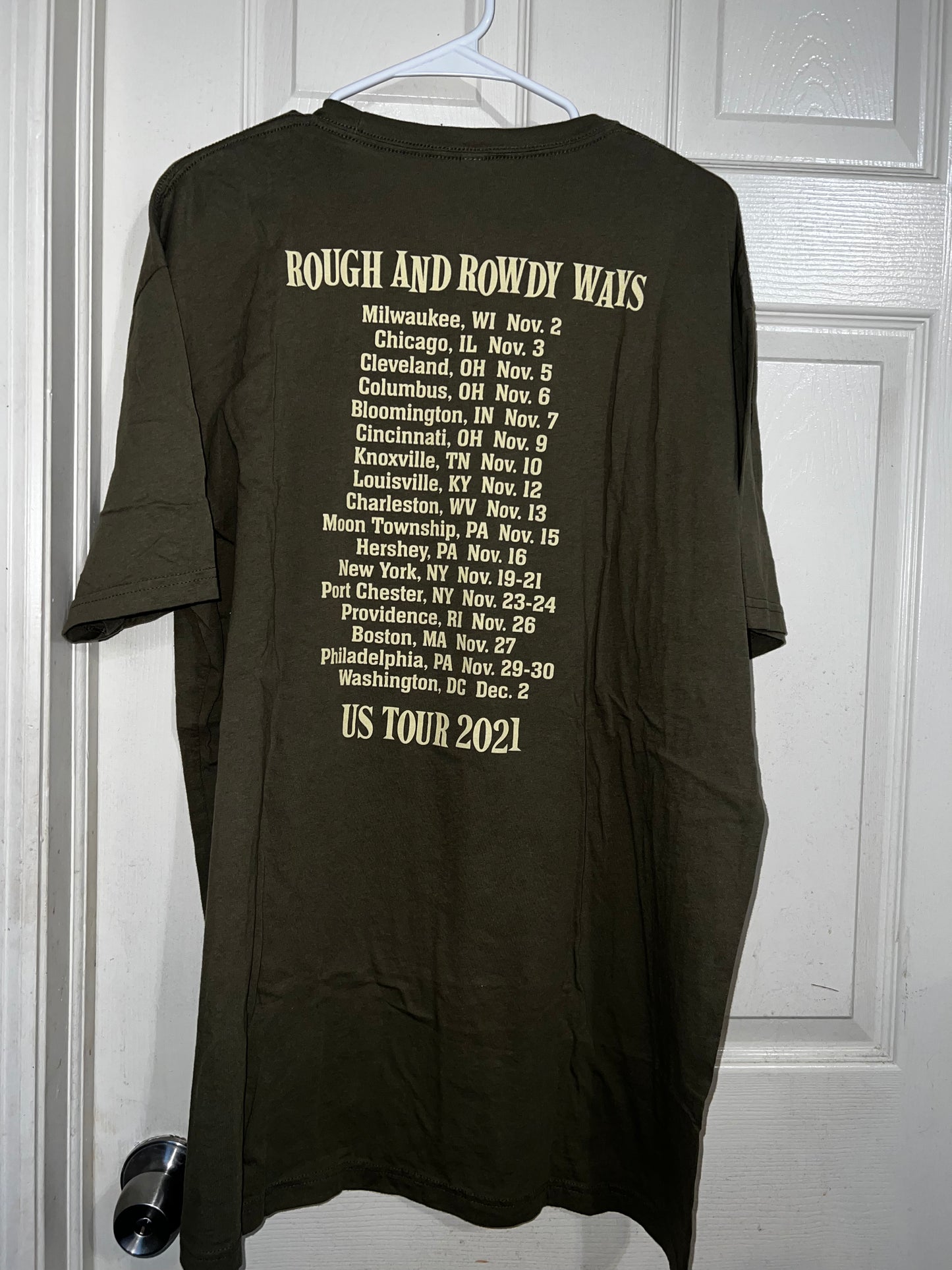 Bob Dylan Double Sided Vintage Oversized Distressed Tee