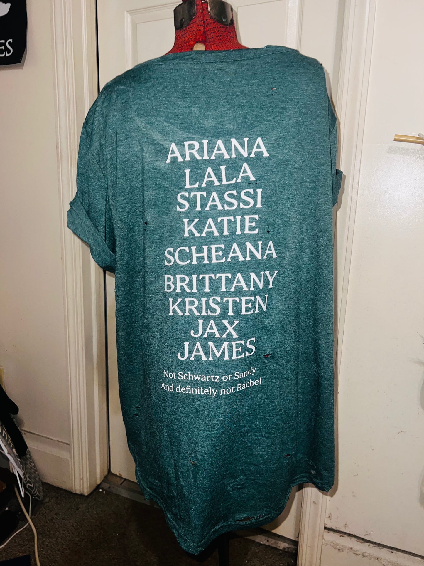 Custom VPR Names Oversized Shirt