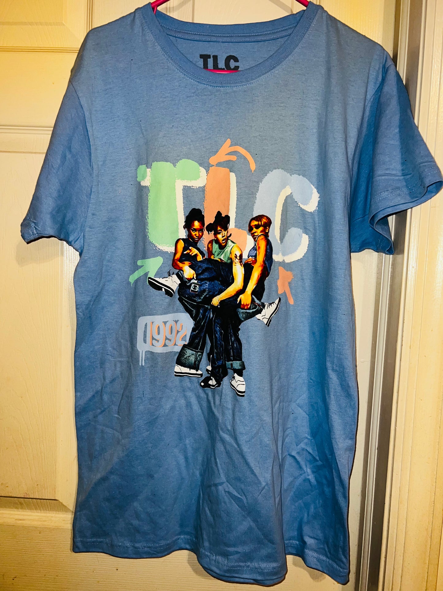 TLC 1992 Oversized Distressed Tee