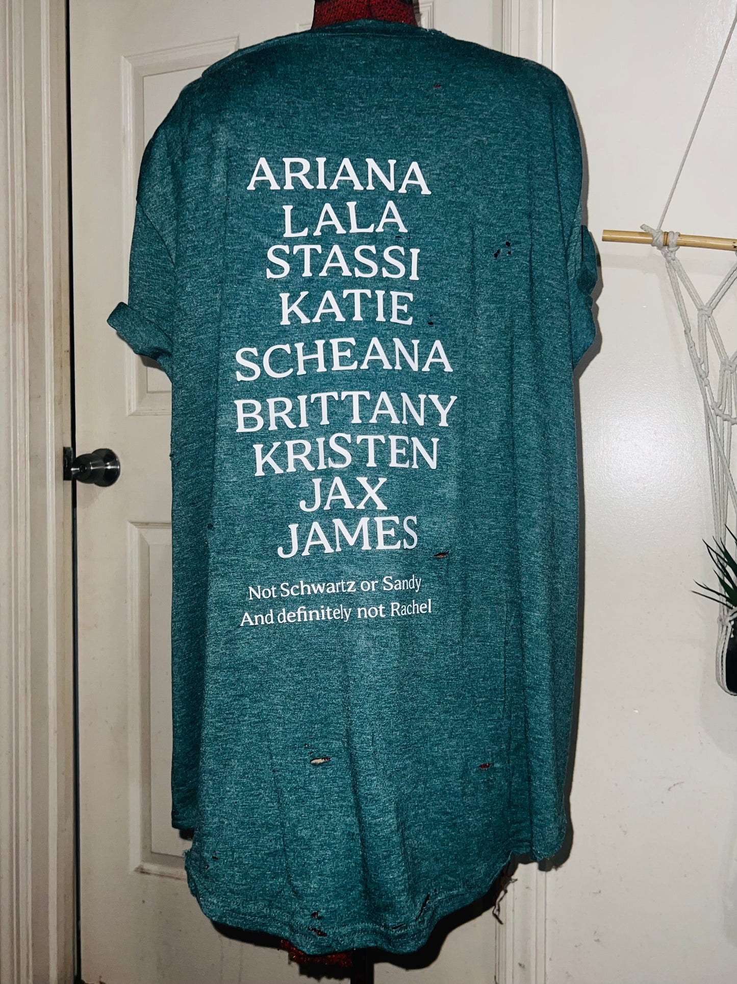 Custom VPR Names Oversized Shirt