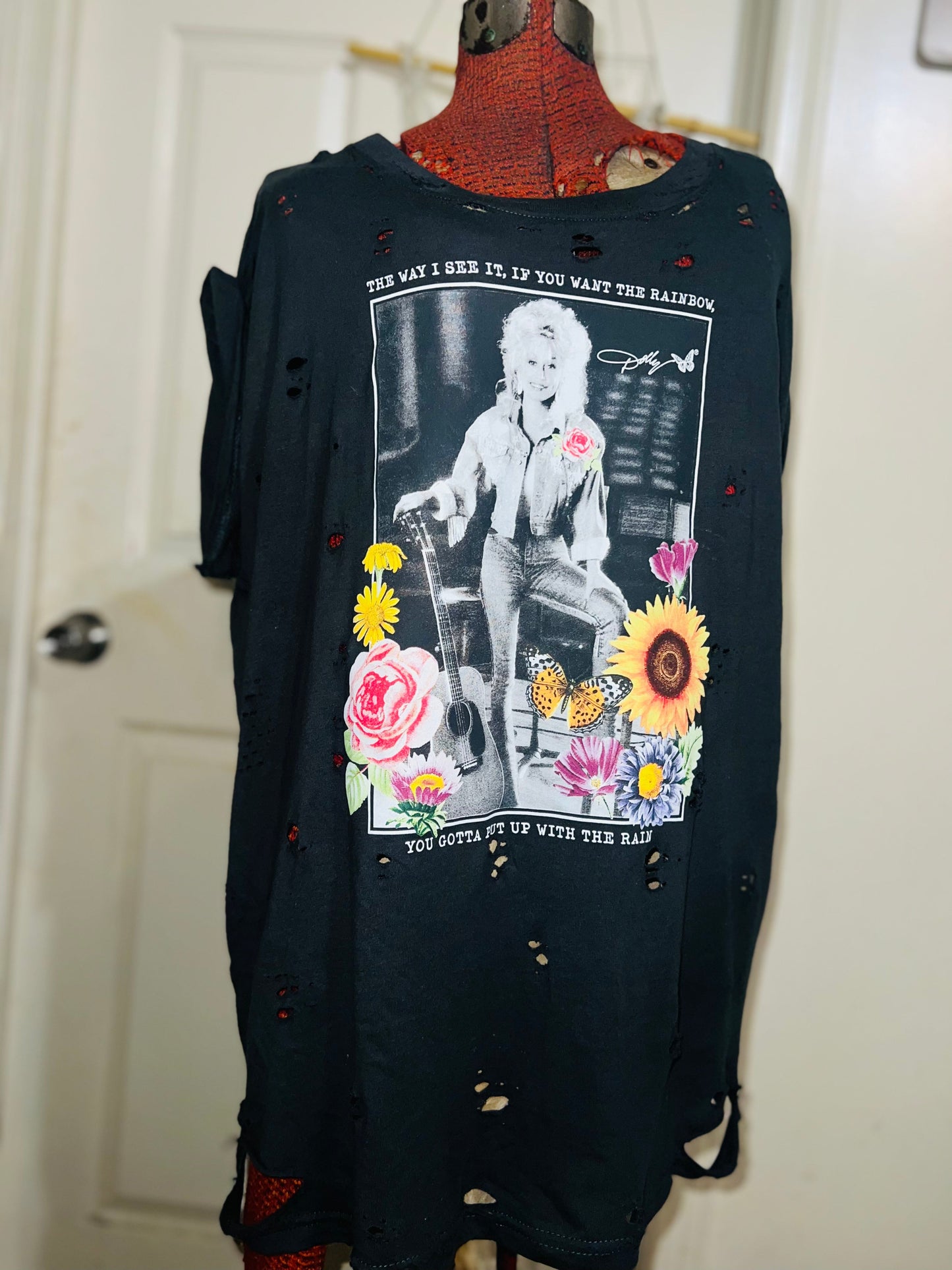 Dolly Parton Distressed Tee