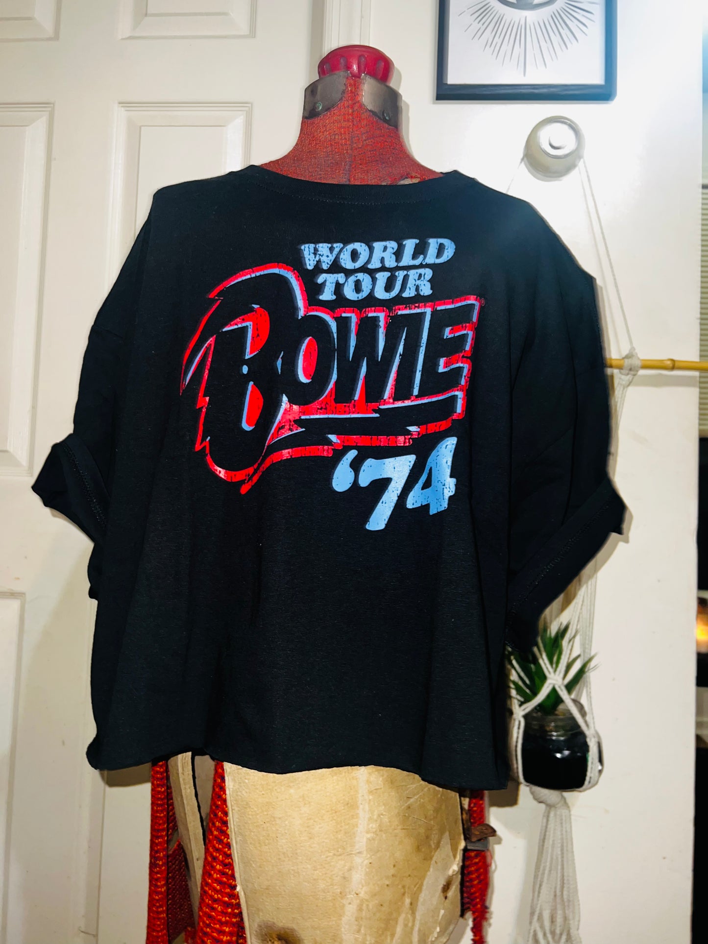 David Bowie 74 Tour Oversized Tee