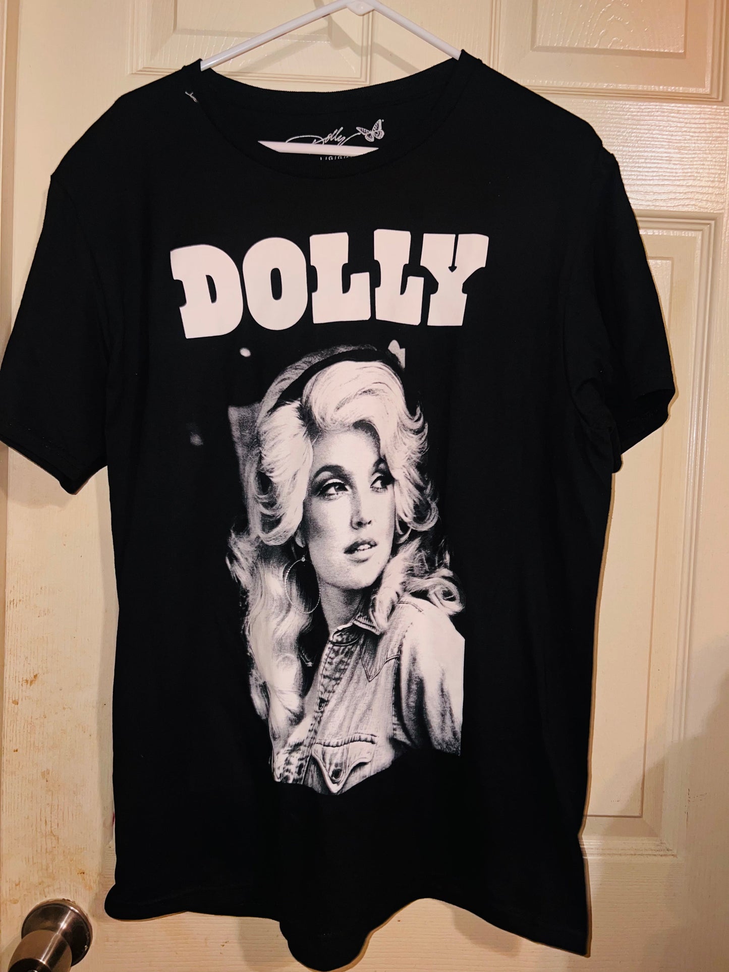 Dolly Parton Oversized Distressed Tee