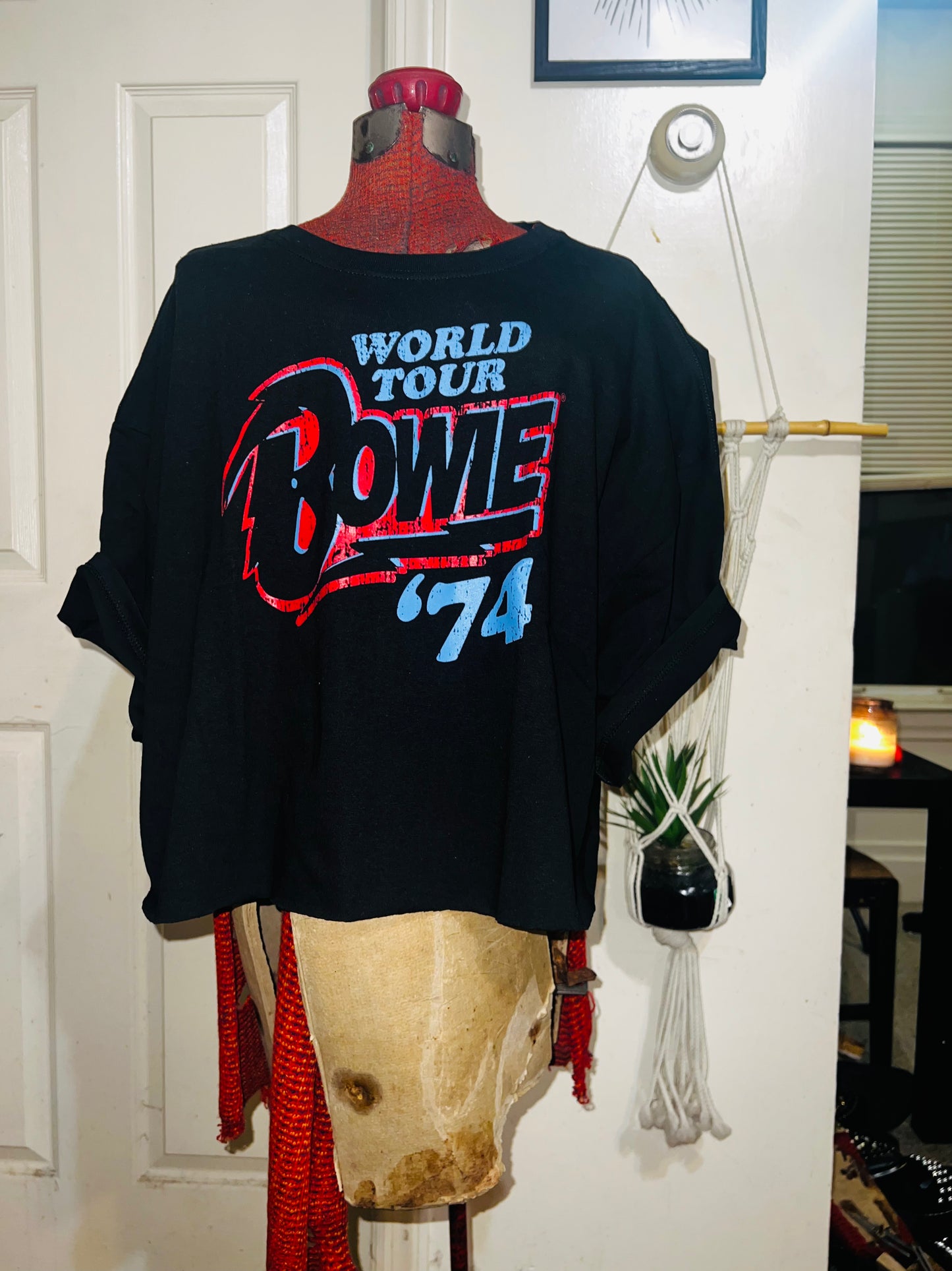 David Bowie 74 Tour Oversized Tee