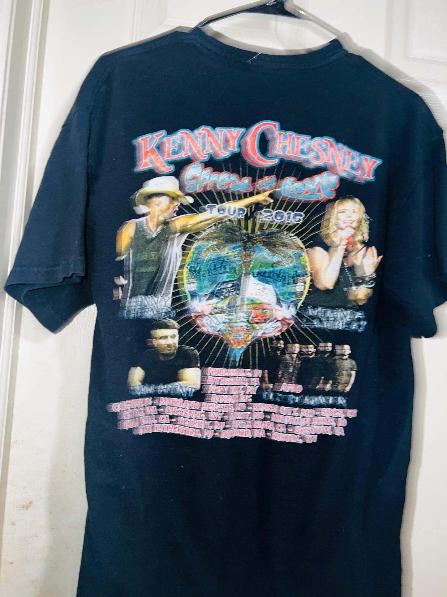 Vintage Kenny Chesney/Miranda Lambert/Sam Hunt 2016 Tour