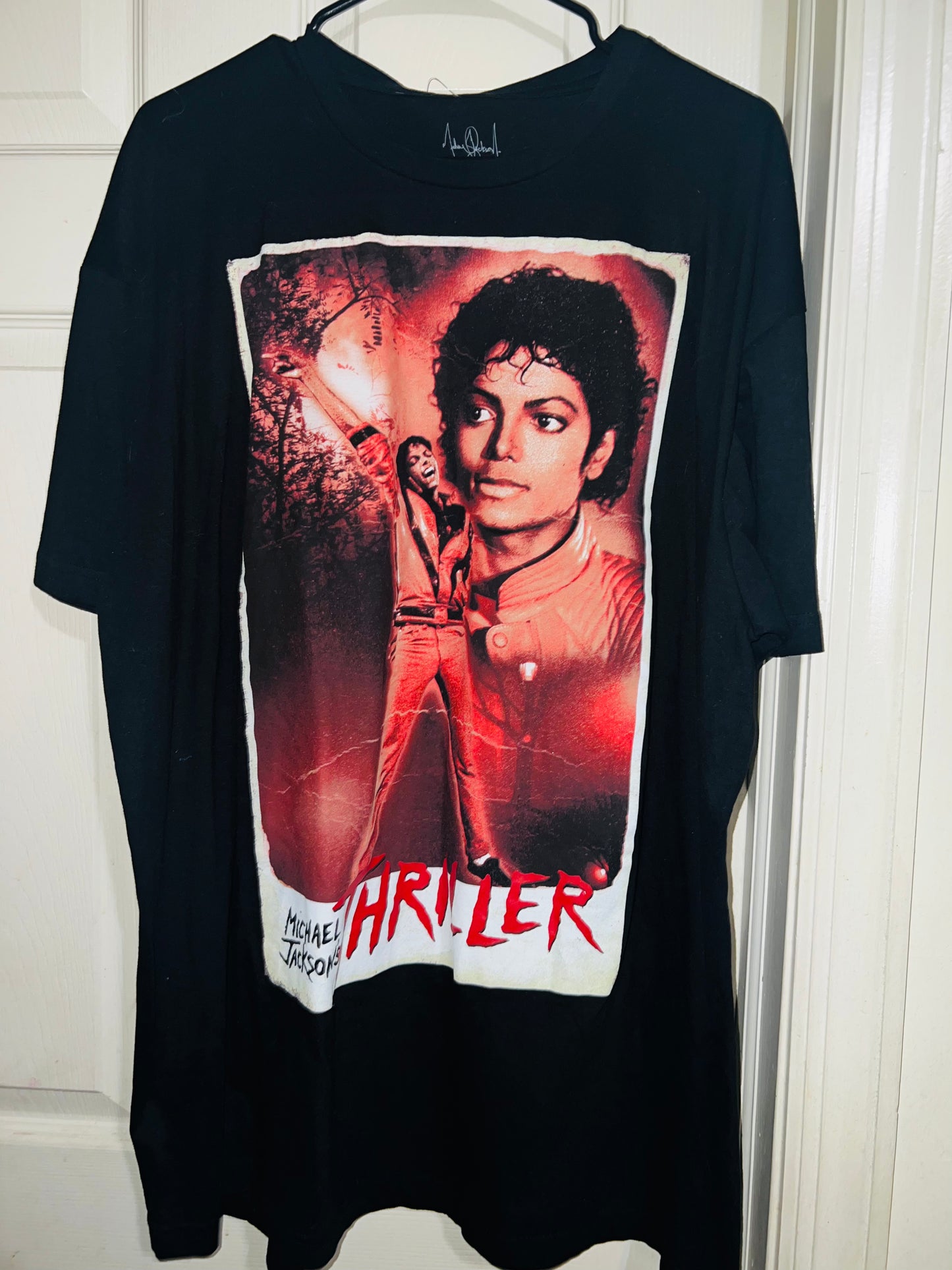 Michael Jackson Thriller Distressed Tee