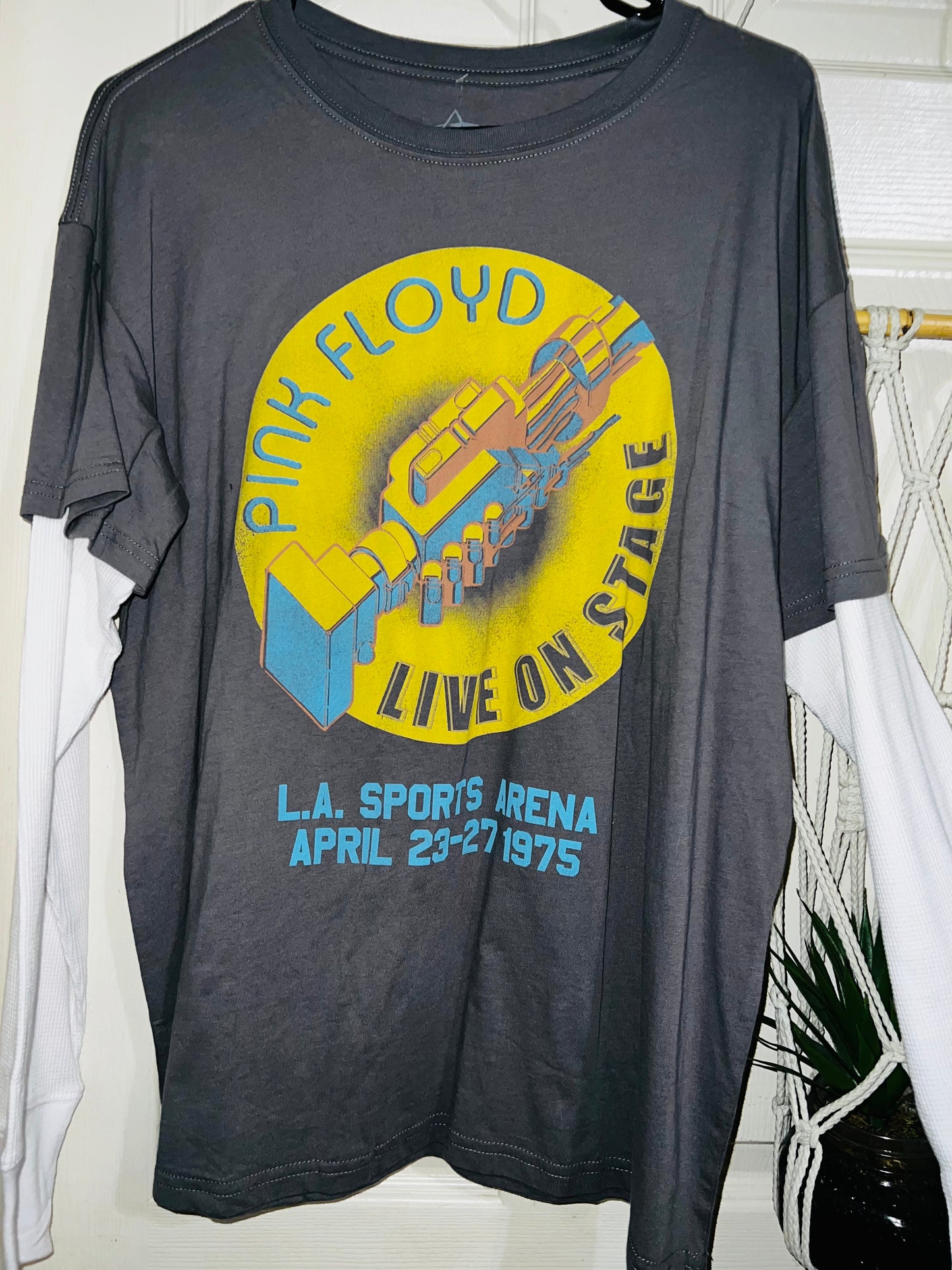 Pink Floyd Double Sided Long Sleeve OS Diss. Shirt
