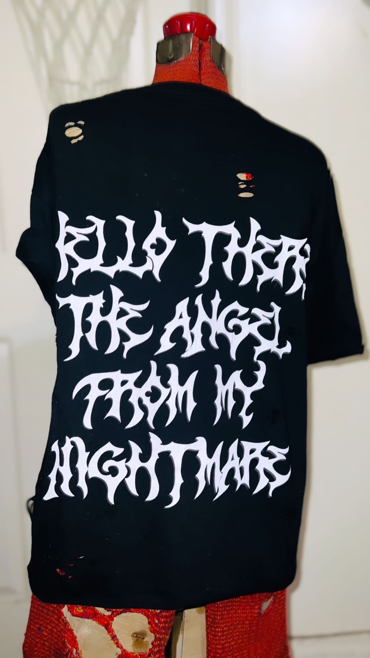 Blink 182 Double Sided Oversized Distressed T-Shirt