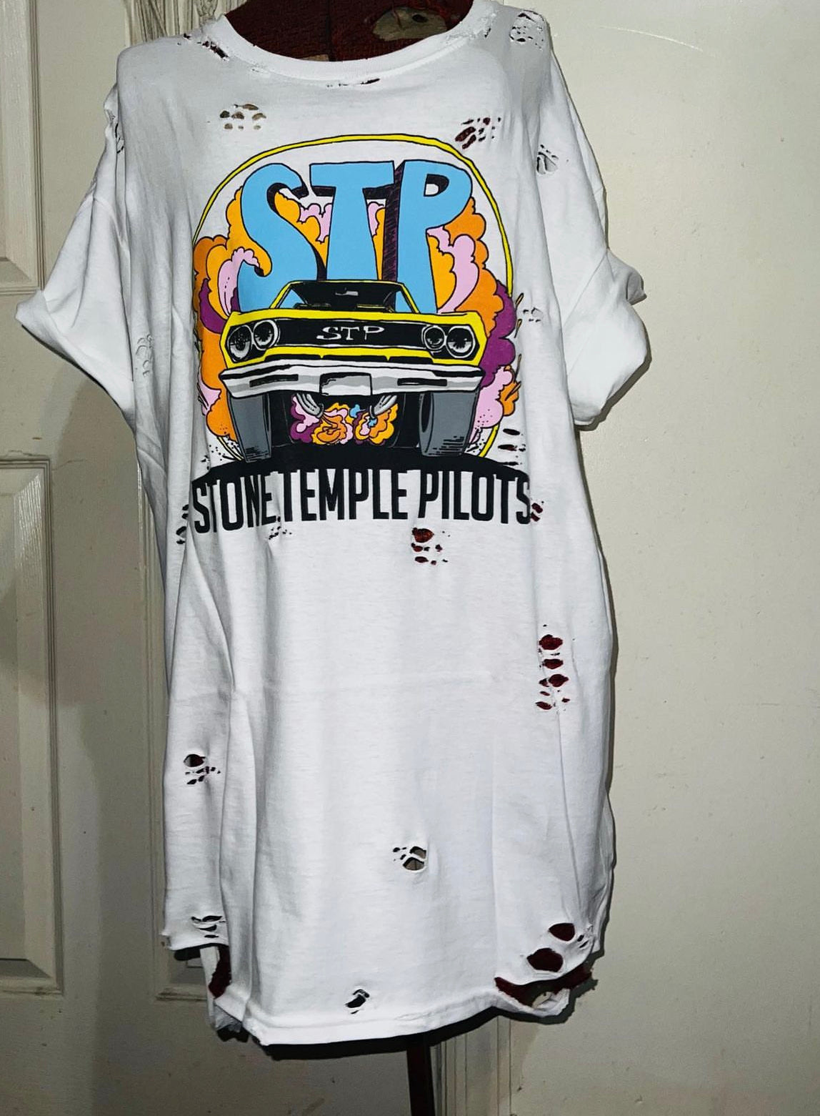Stone Temple Pilots Distressed Tee (Customizable)