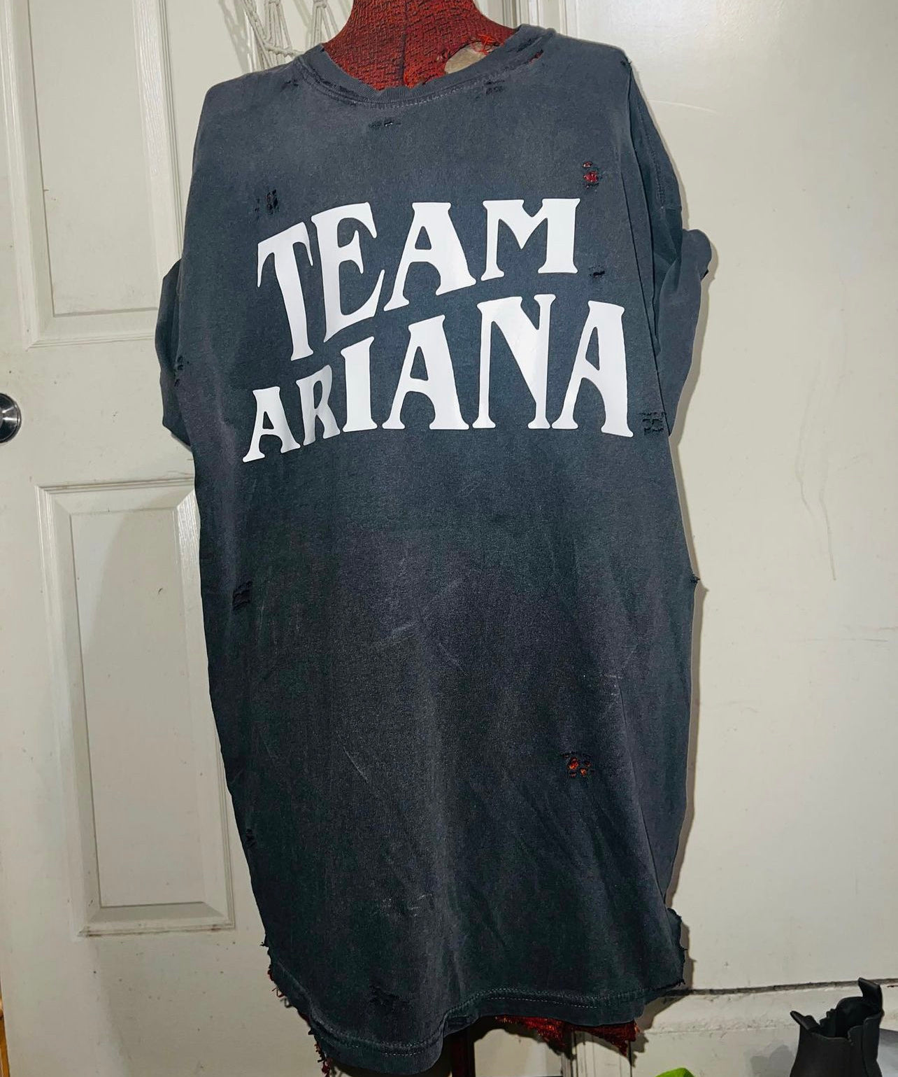 Team Ariana Distressed Sweatshirts and Tees