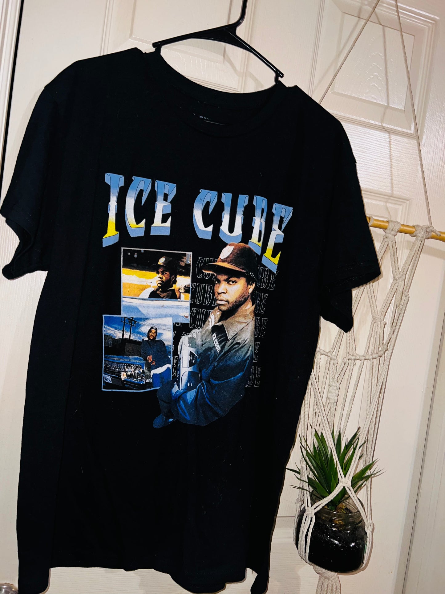 Ice Cube Oversized Distressed Tee