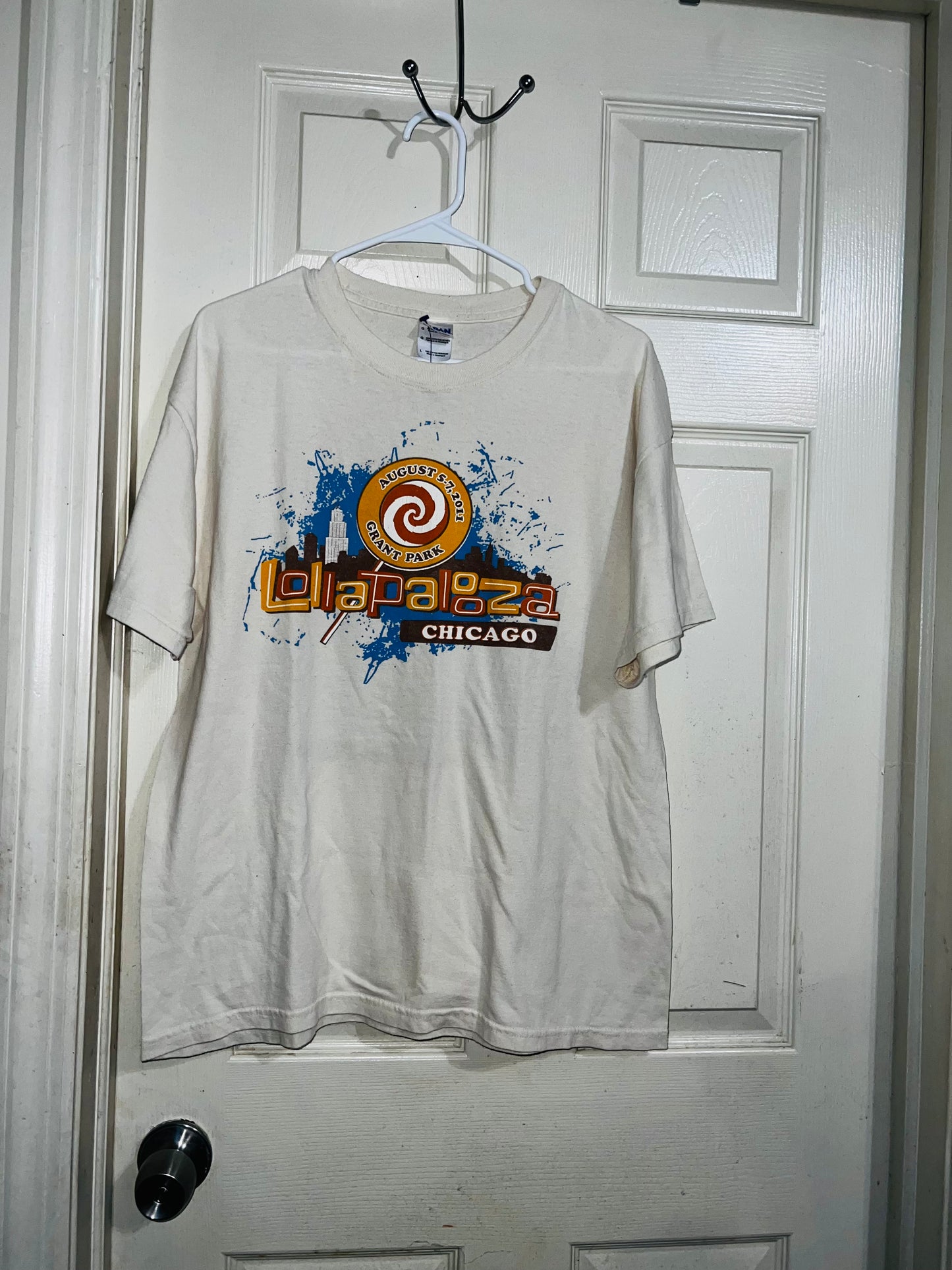 2011 Vintage Lollapalooza Oversized Tee