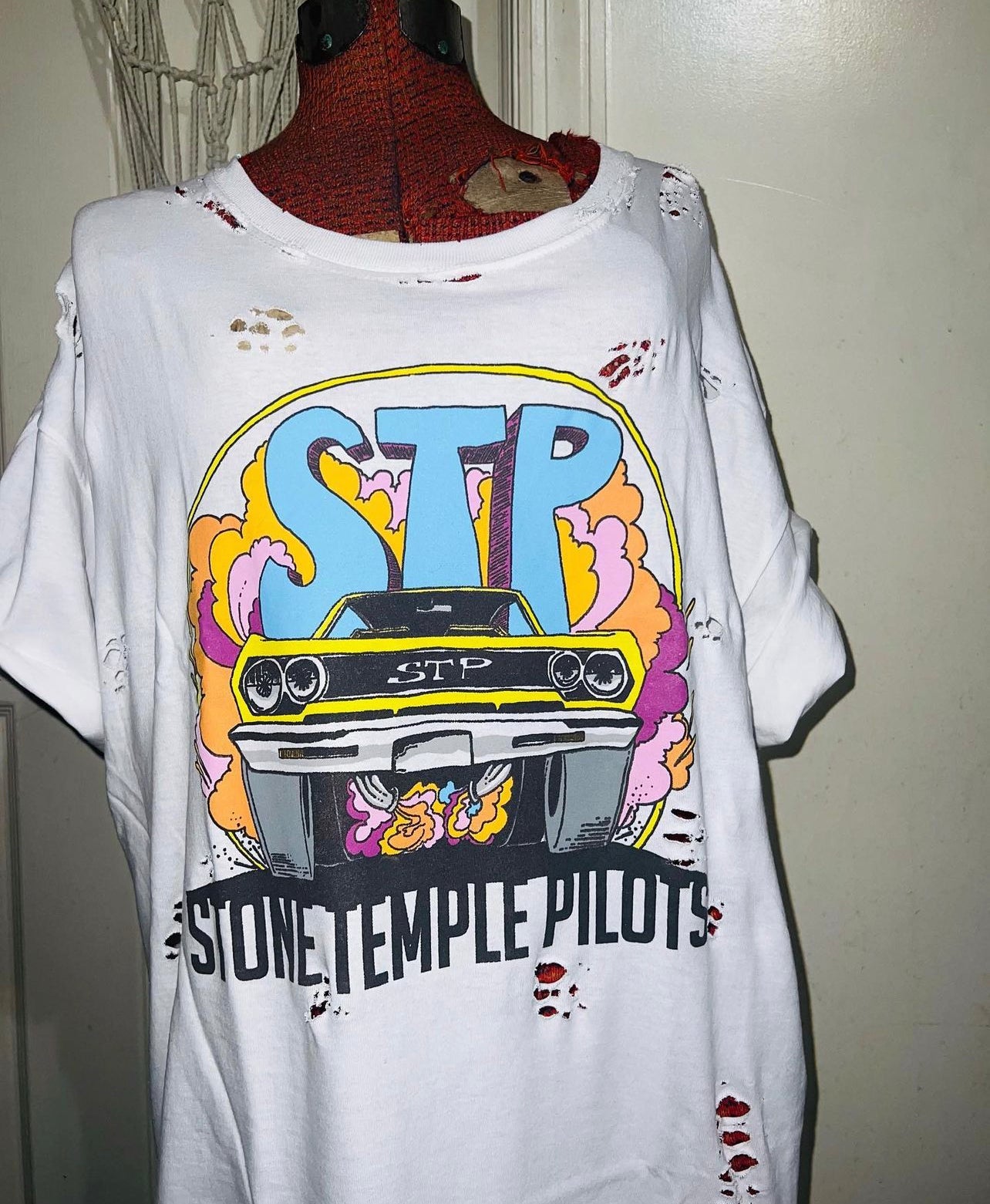 Stone Temple Pilots Distressed Tee (Customizable)