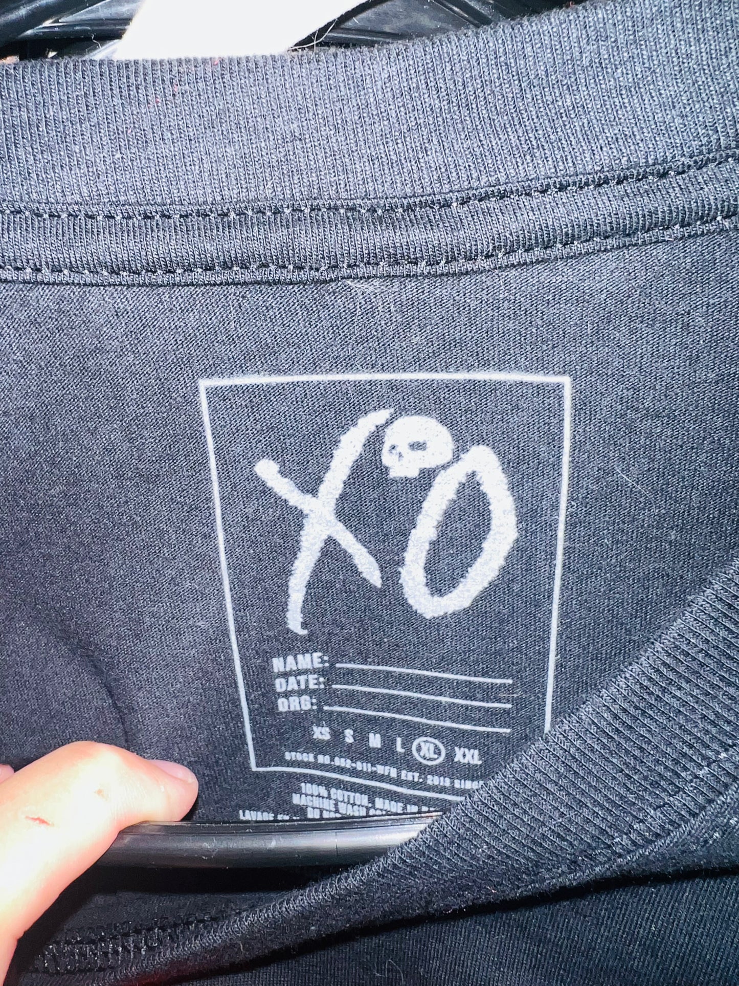 The Weeknd XO After Hours Oversized Diss Tee