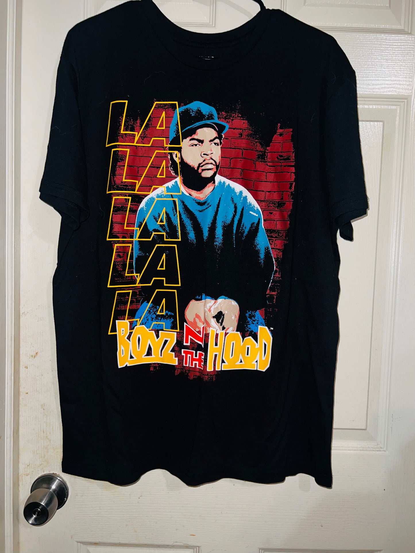 Boyz in the Hood Oversized Distressed Tee