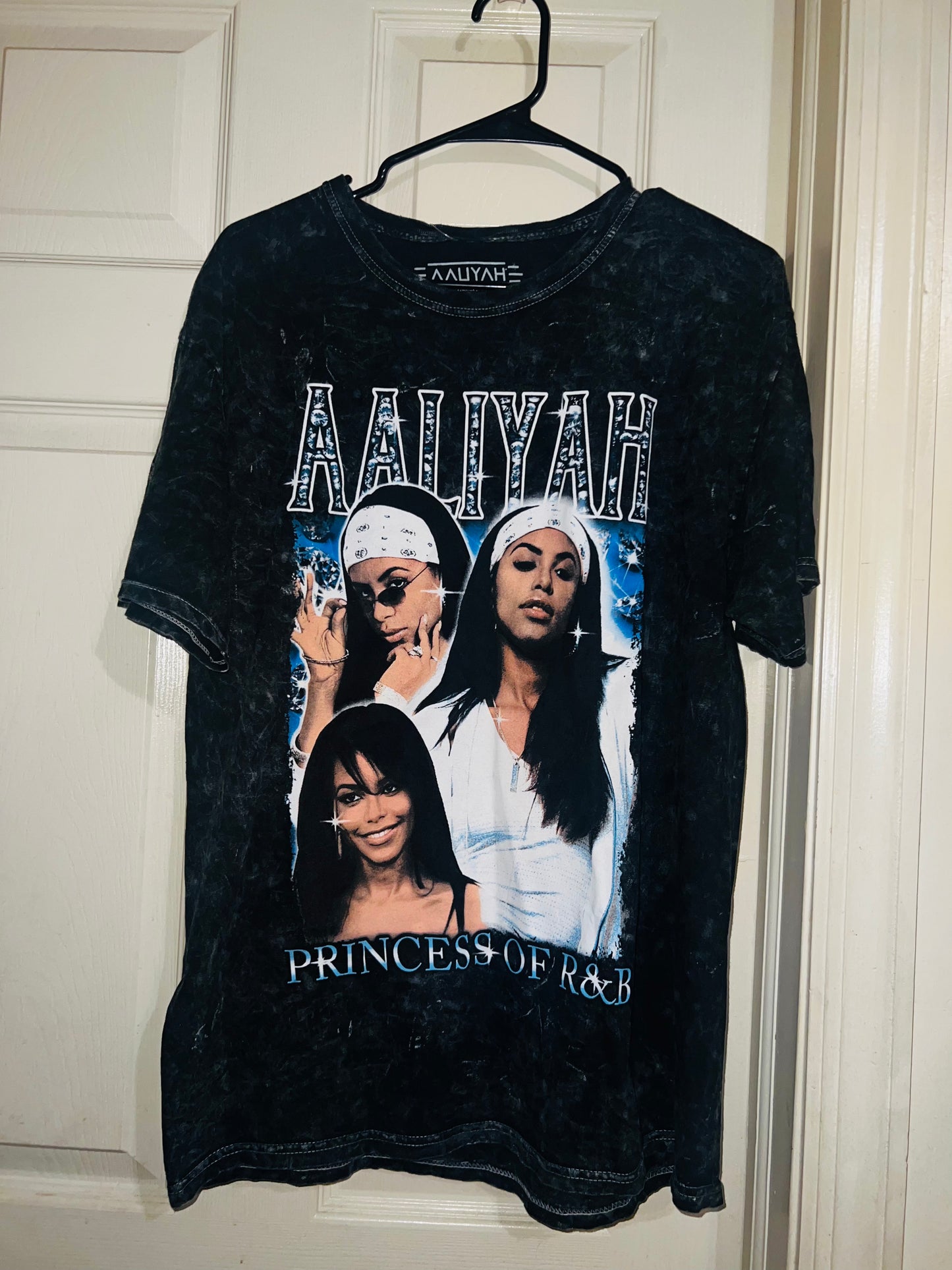 Aaliyah Oversized Distressed Tee