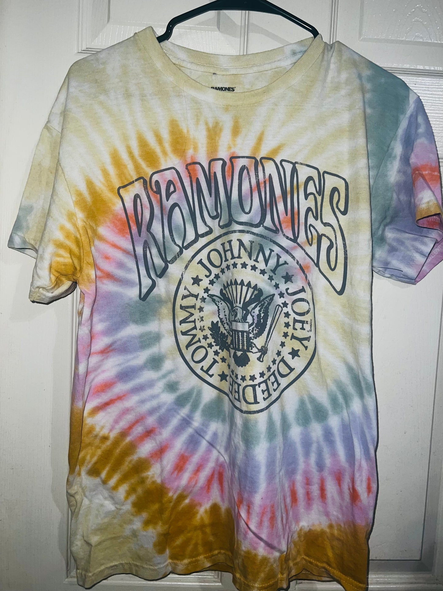 Ramones Tie Dye Oversized Tee