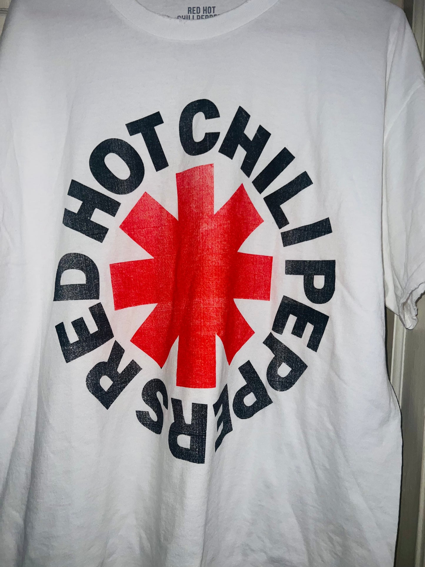 Red Hot Chili Peppers Oversized Distressed Tee