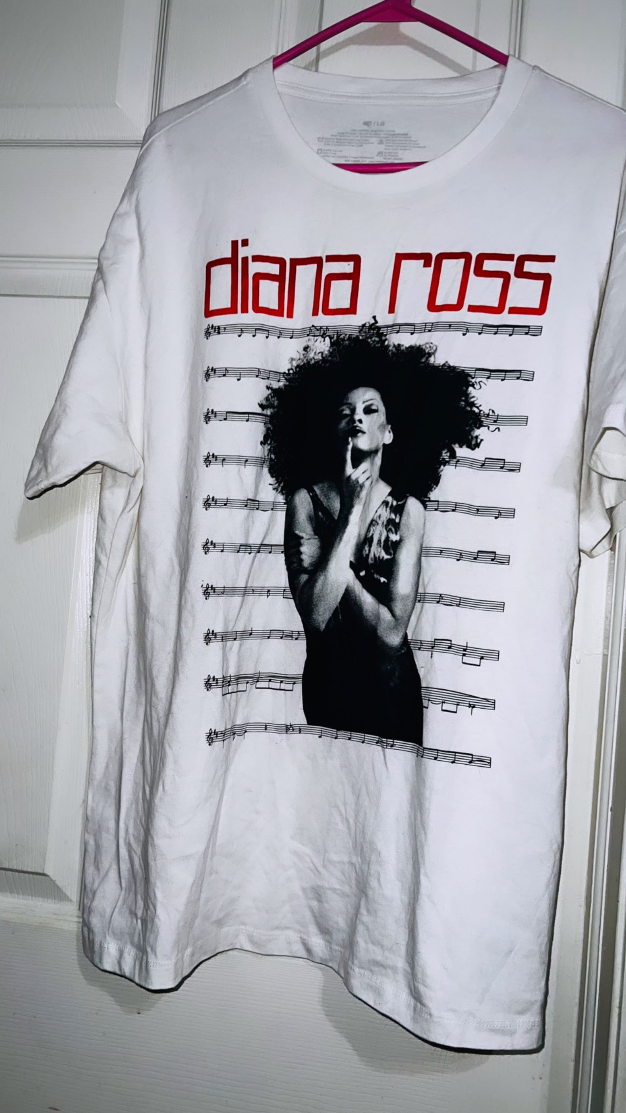 Diana Ross Distressed Tee