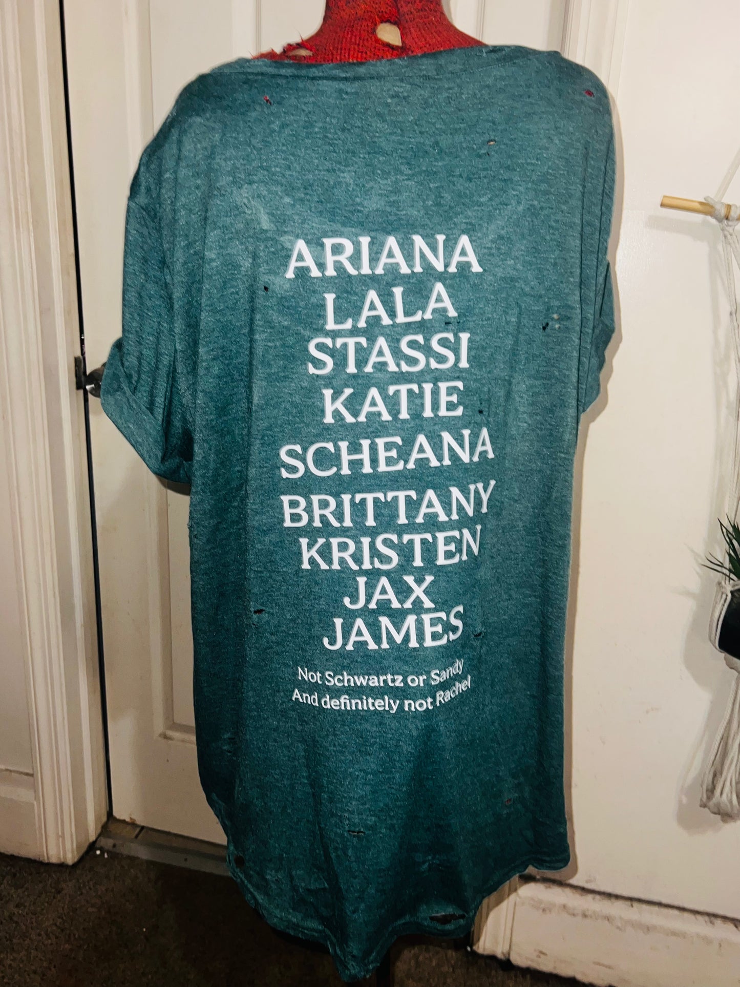 Custom VPR Names Oversized Shirt