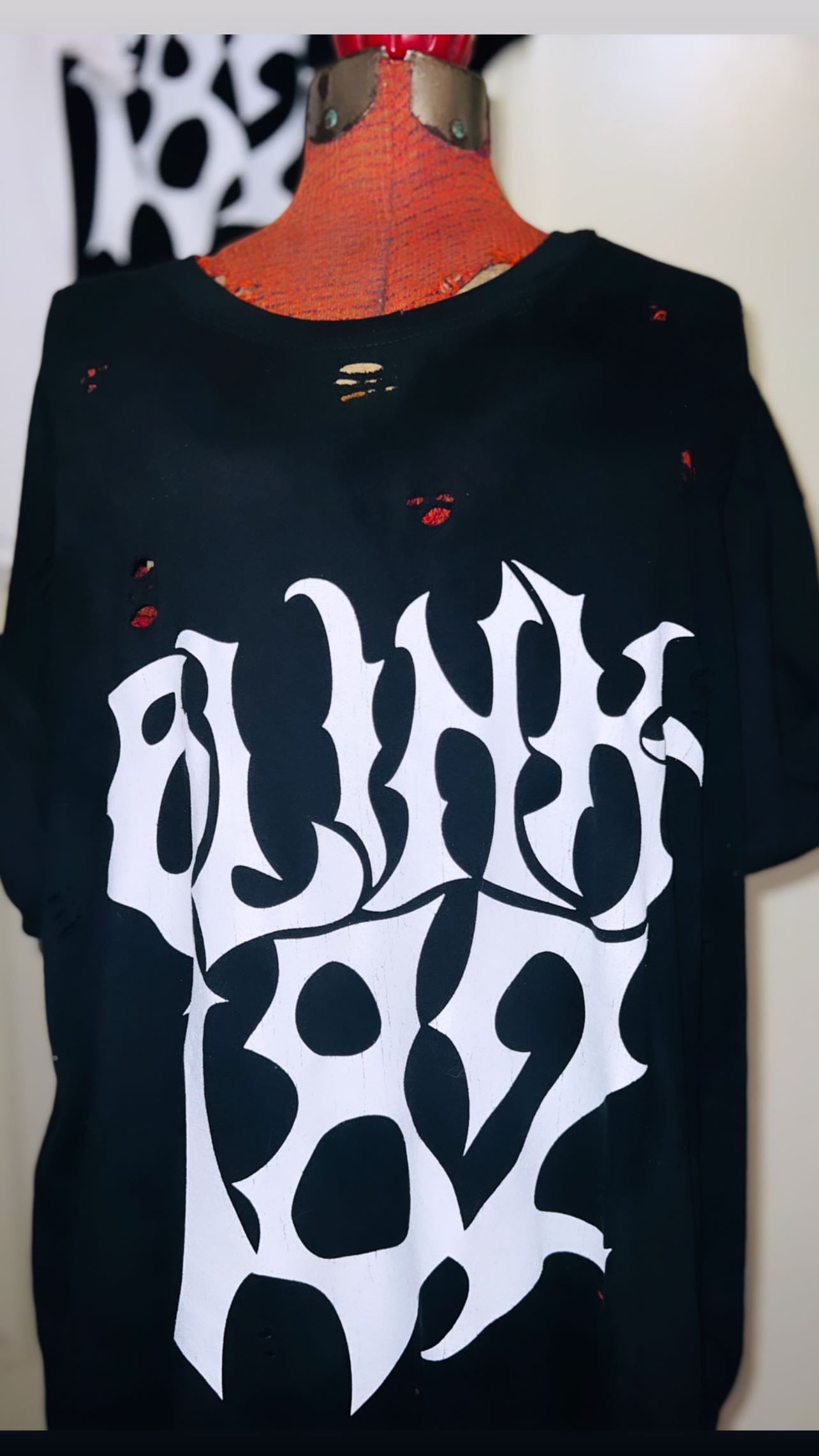 Blink 182 Double Sided Oversized Distressed T-Shirt