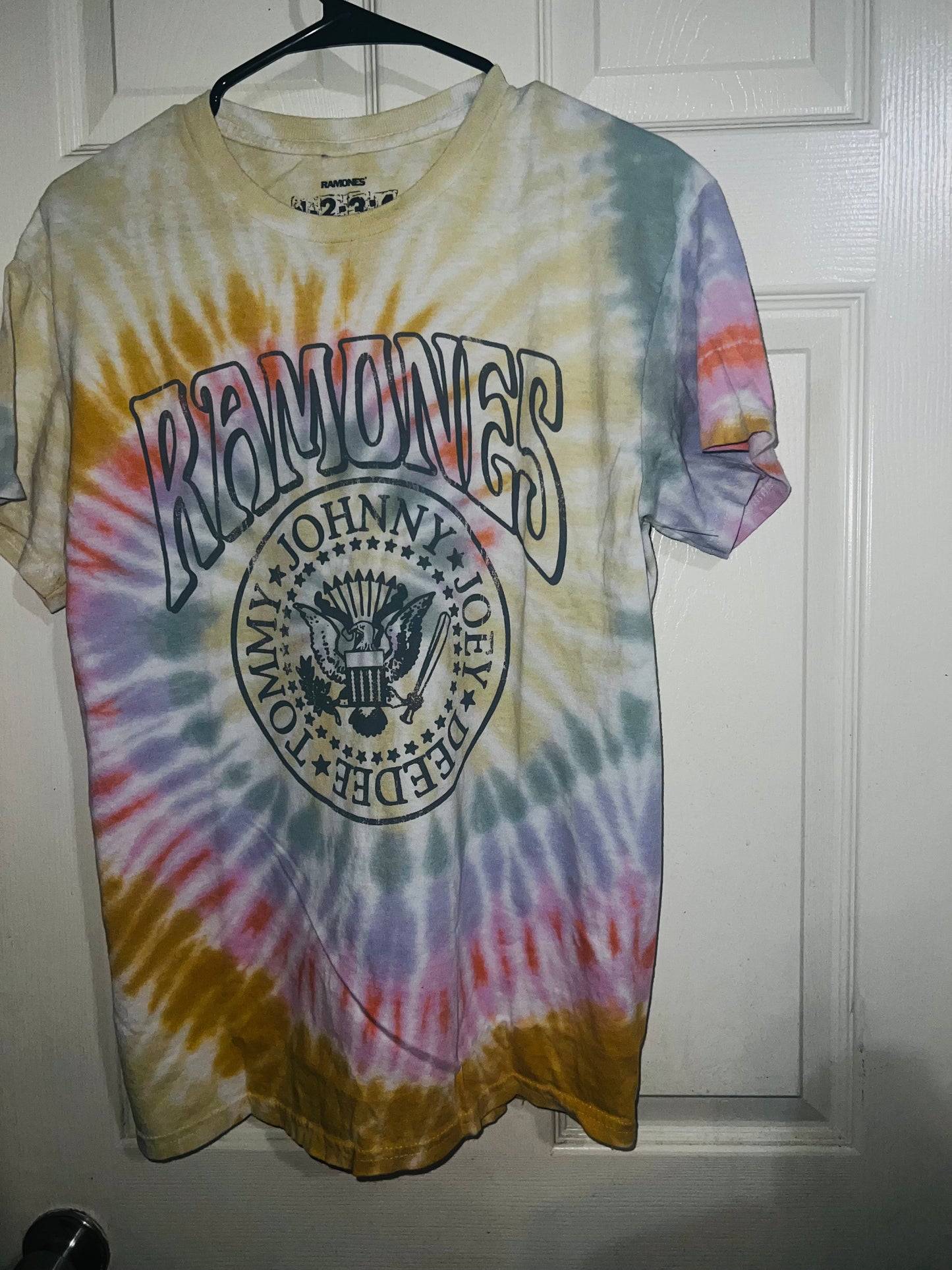 Ramones Tie Dye Oversized Tee