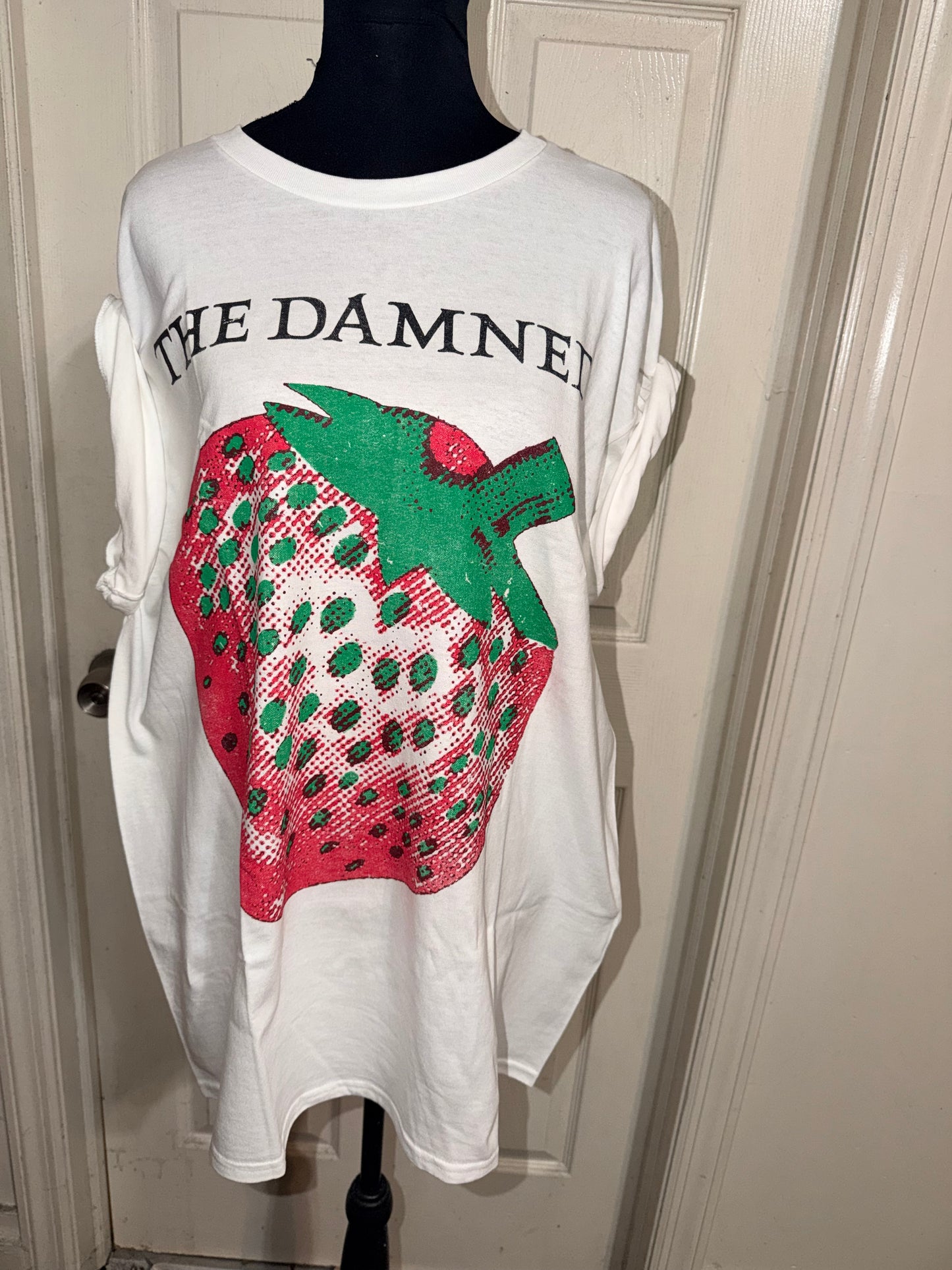 The Damned Oversized Distressed Tee