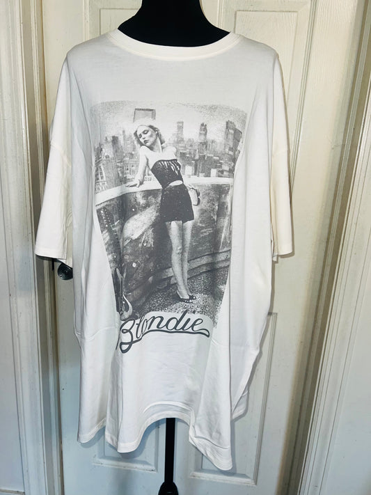Blondie Oversized Distressed Tee