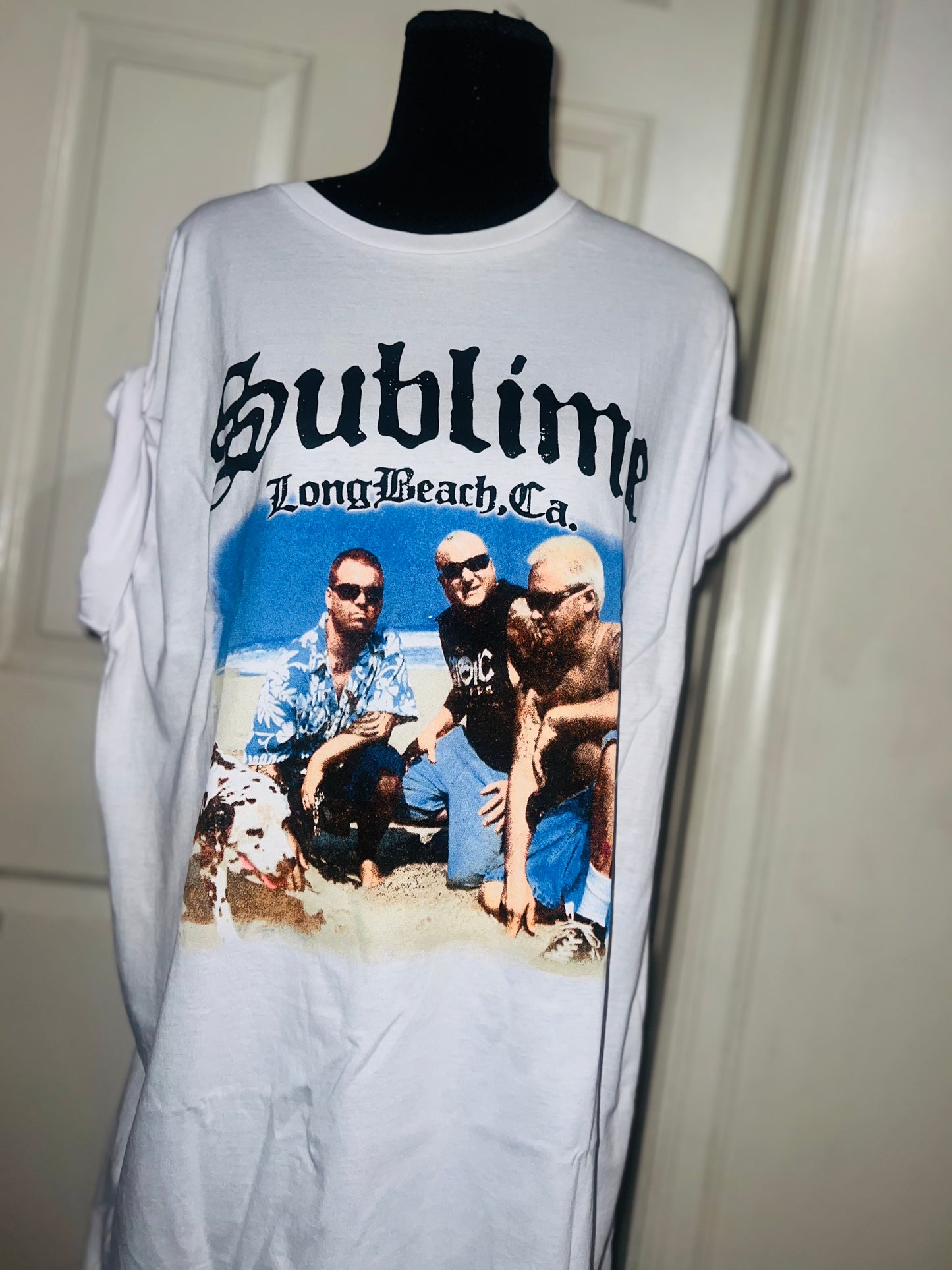 Sublime Oversized Distressed Tee