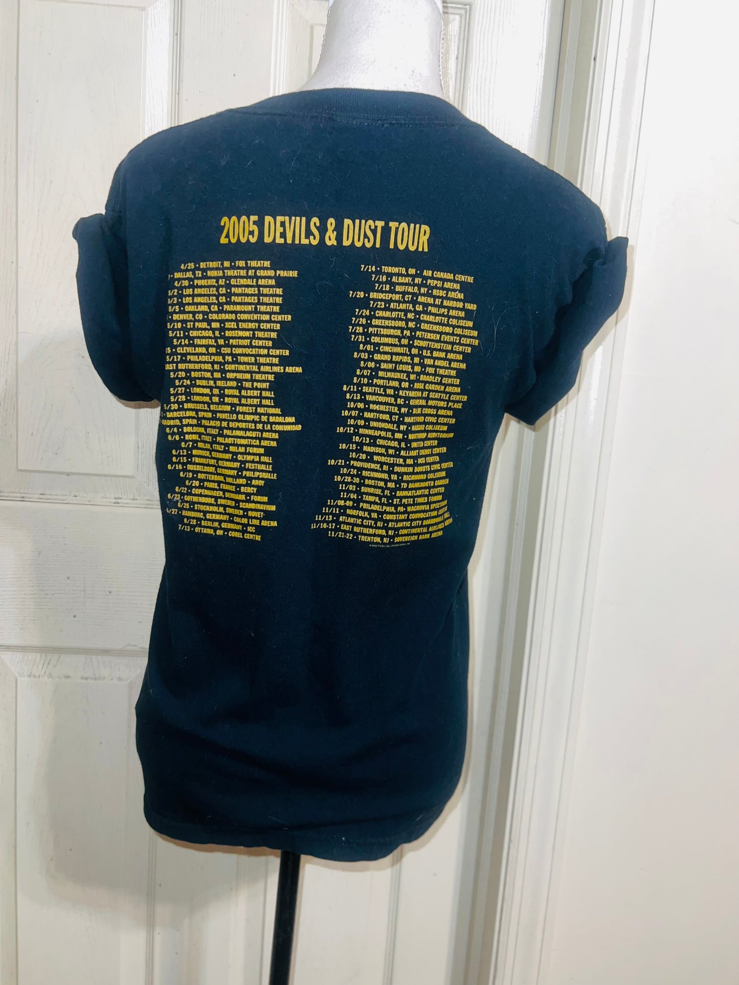 Bruce Springsteen Vintage Double Sided Oversized Tour Tee