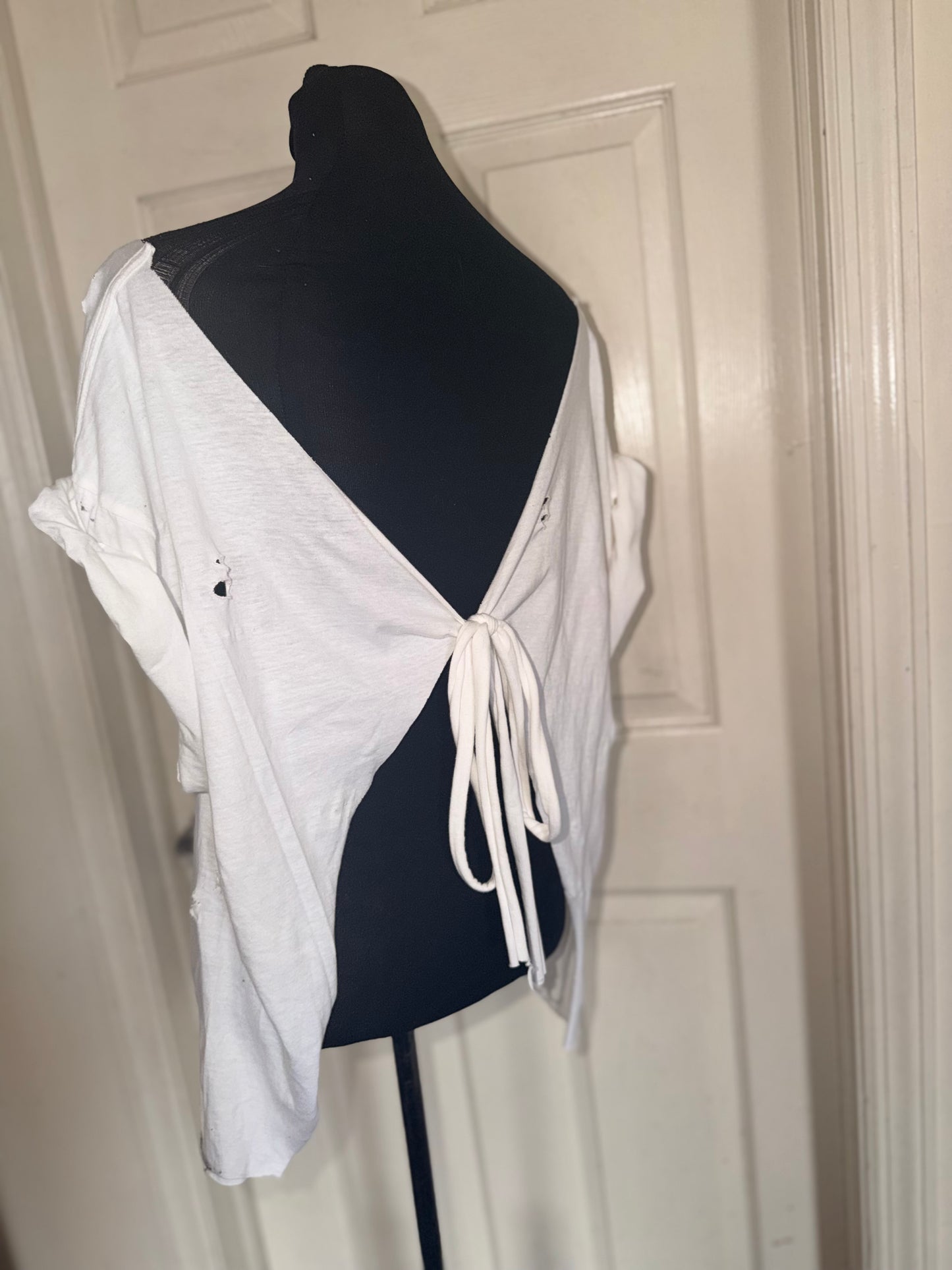 The Rolling Stones Open Back Bow Tee (as is)