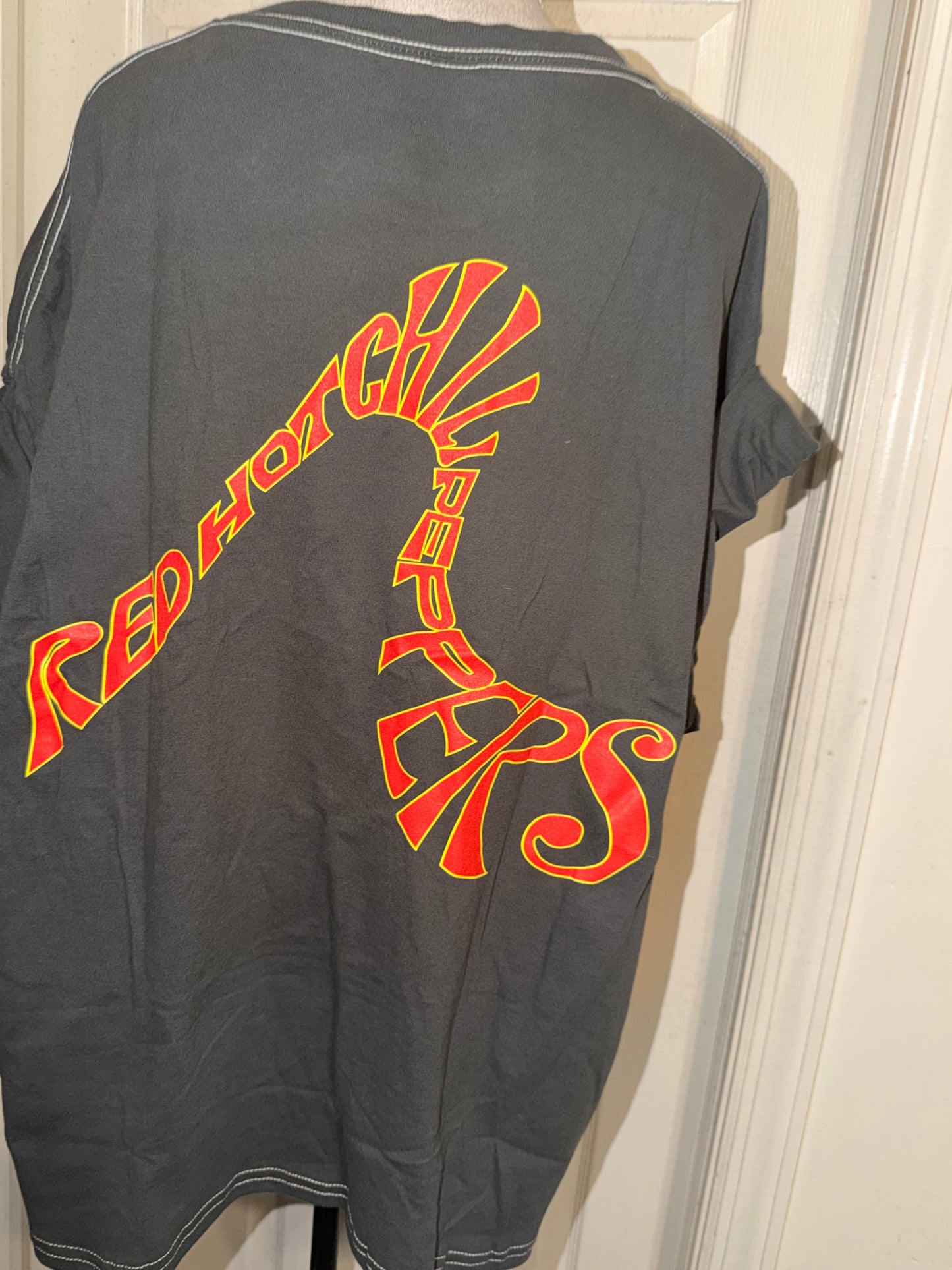 Red Hot Chili Peppers Oversized Distressed Tee