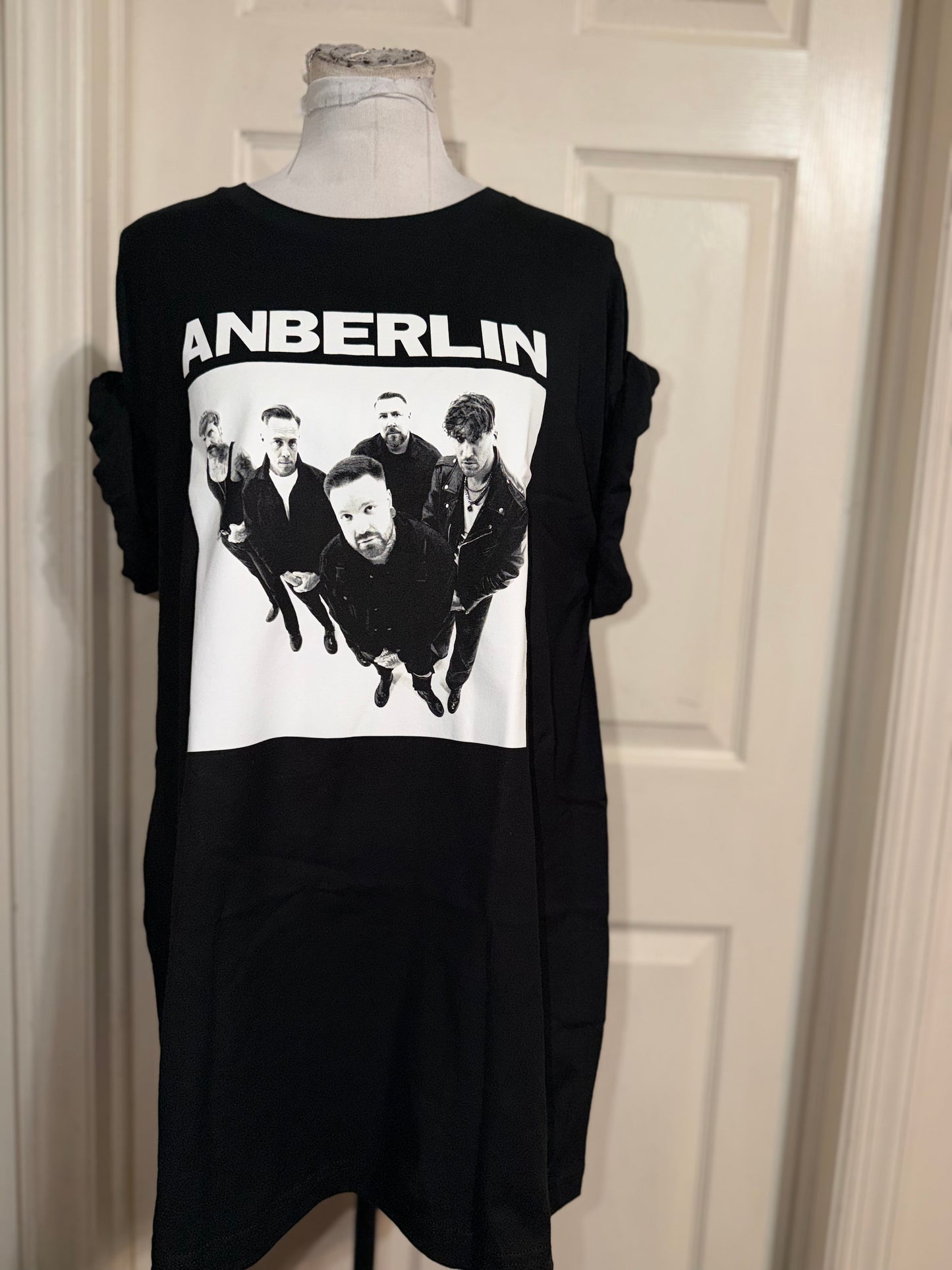 Anberlin Oversized Distressed Tee