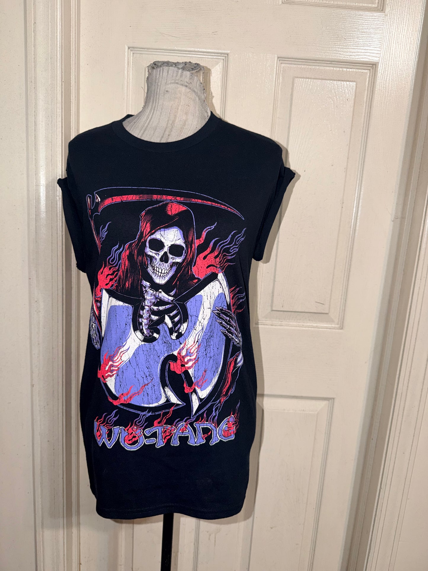 Wu-Tang Clan Oversized Distressed Tee