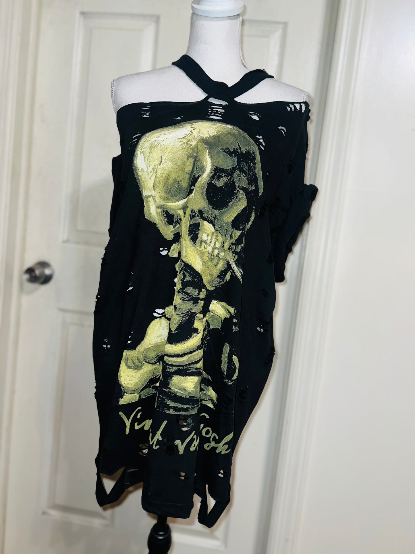 Vincent Van Gogh Oversized Distresed Tee (read description)