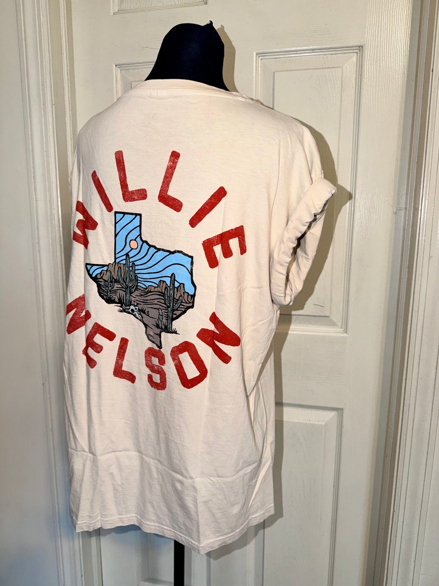 Willie Nelson Double Sided Tee