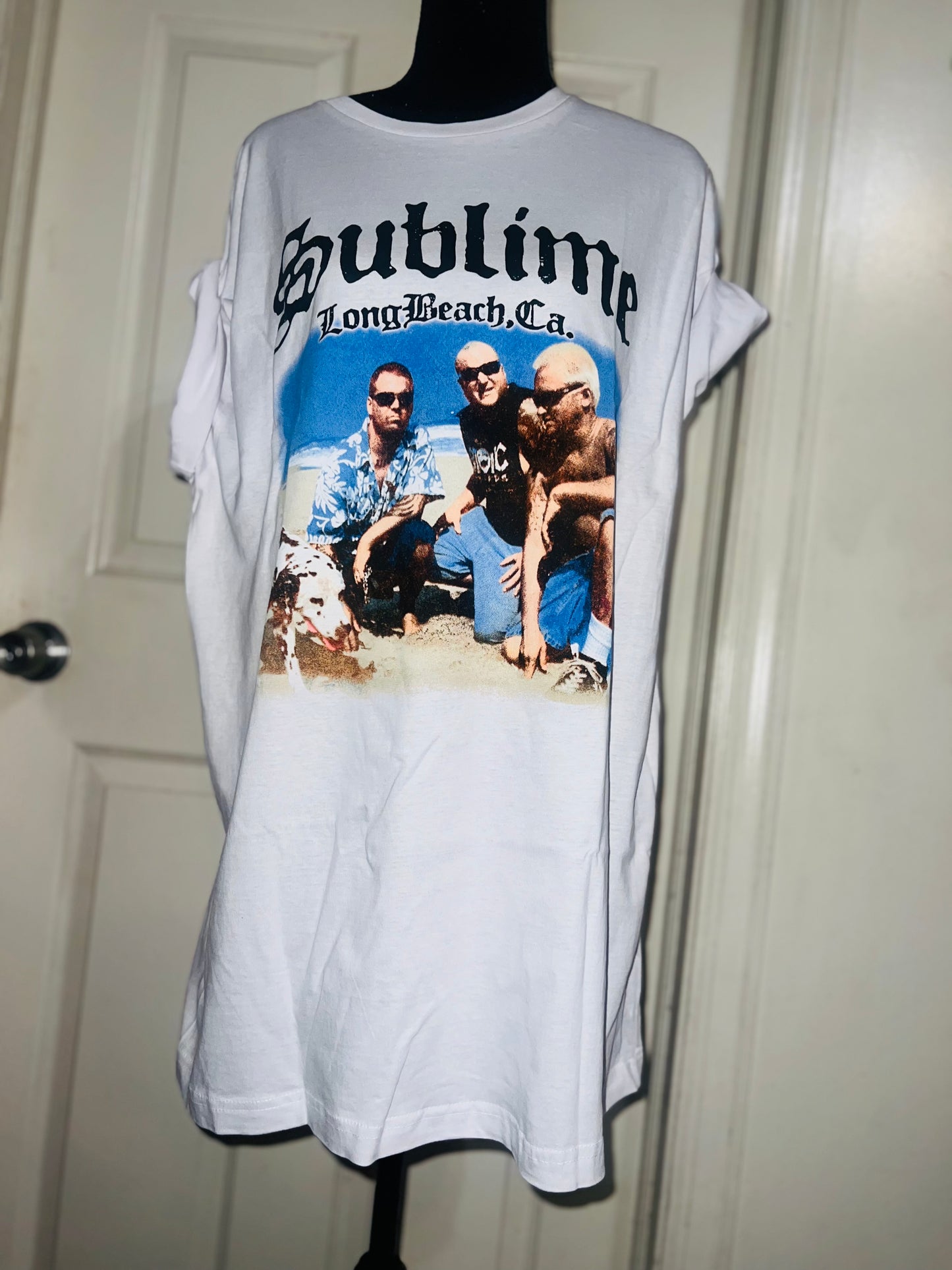 Sublime Oversized Distressed Tee