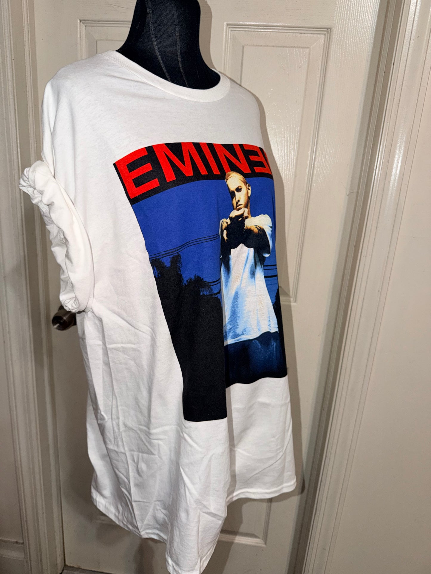 Eminem Oversized Distressed Tee
