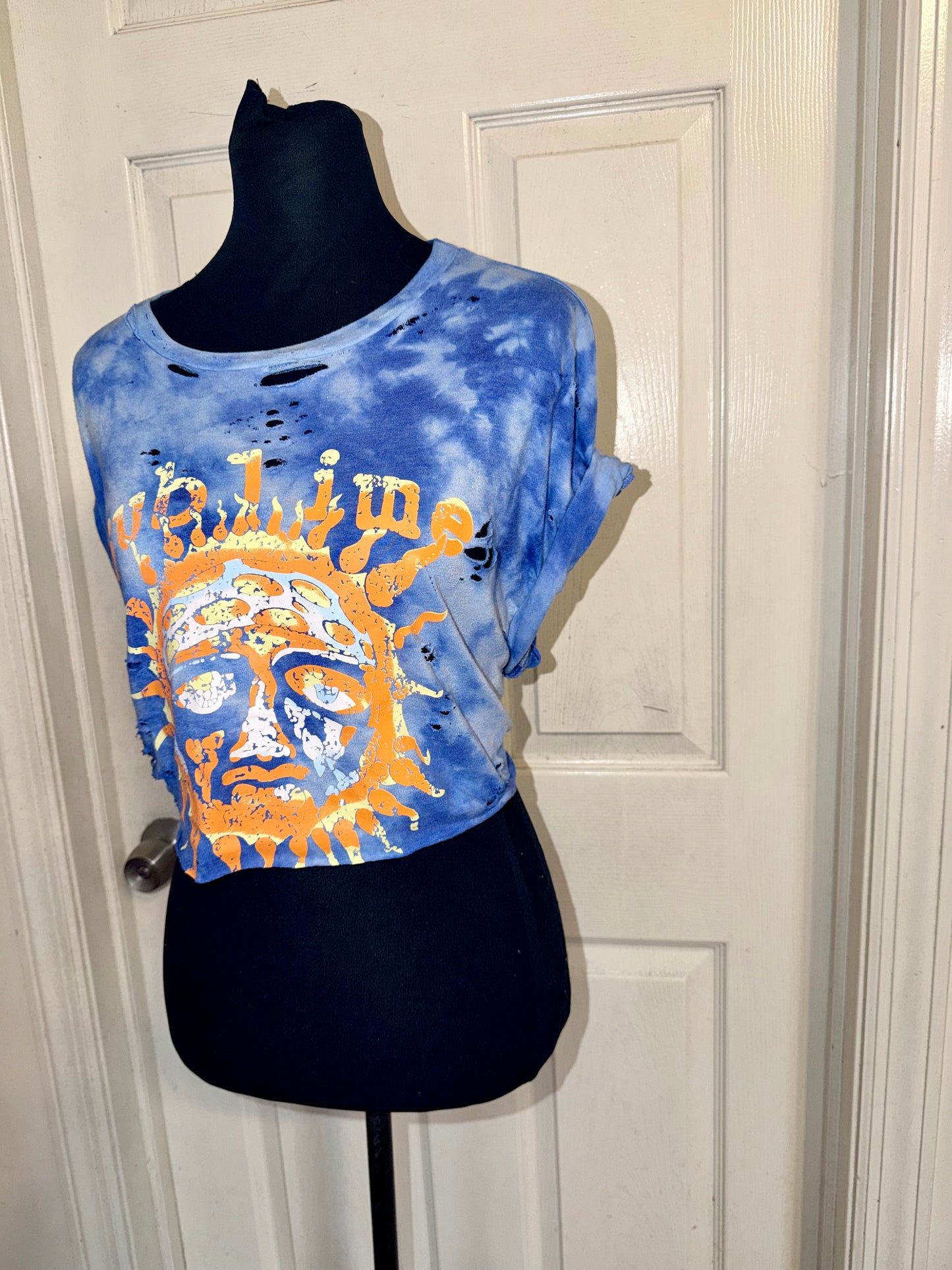 Sublime Distressed Open Tied Back Tee (as is)