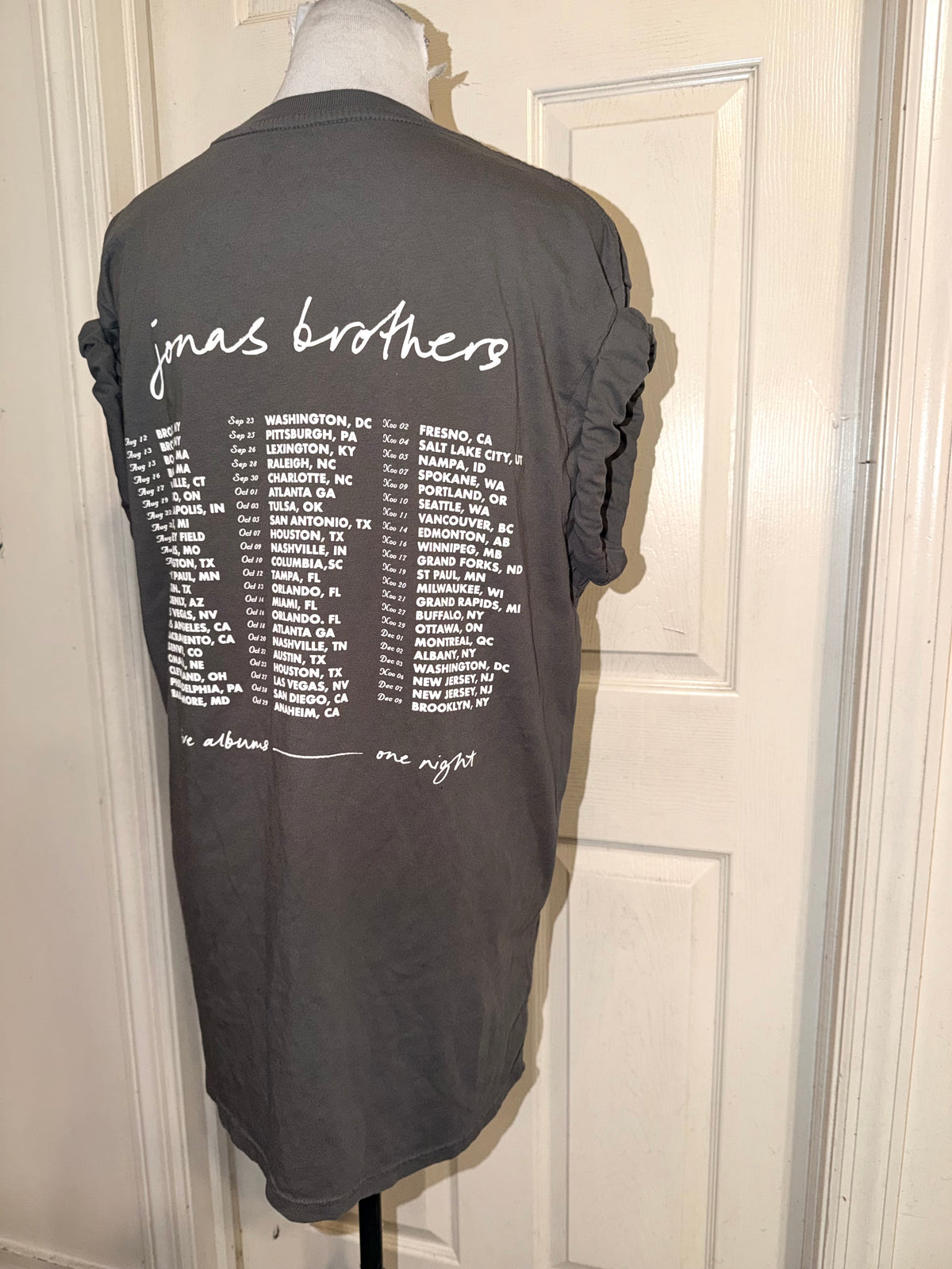 Jonas Brothers Double Sided Tee
