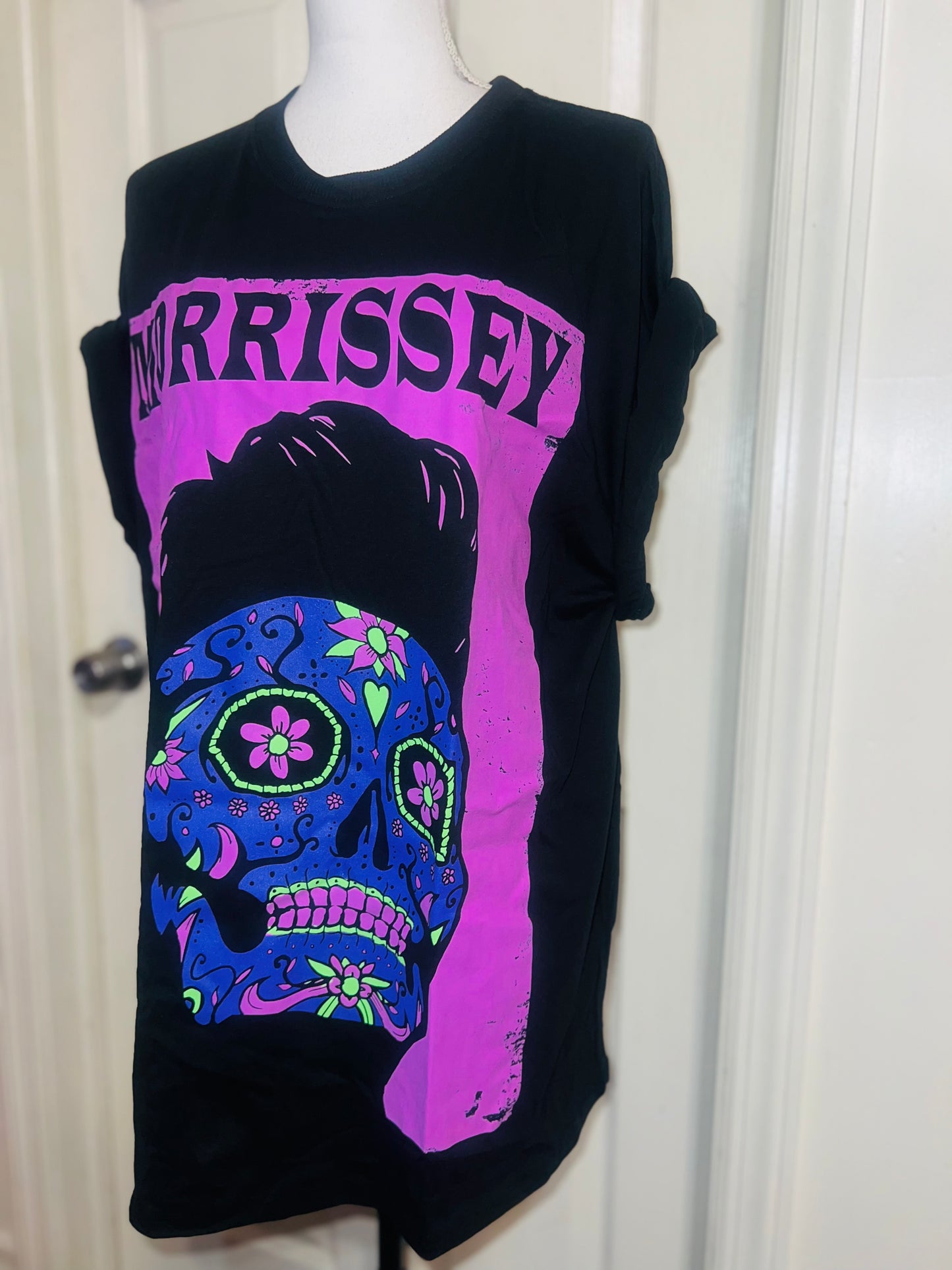 Morrissey Oversized Distressed Tee