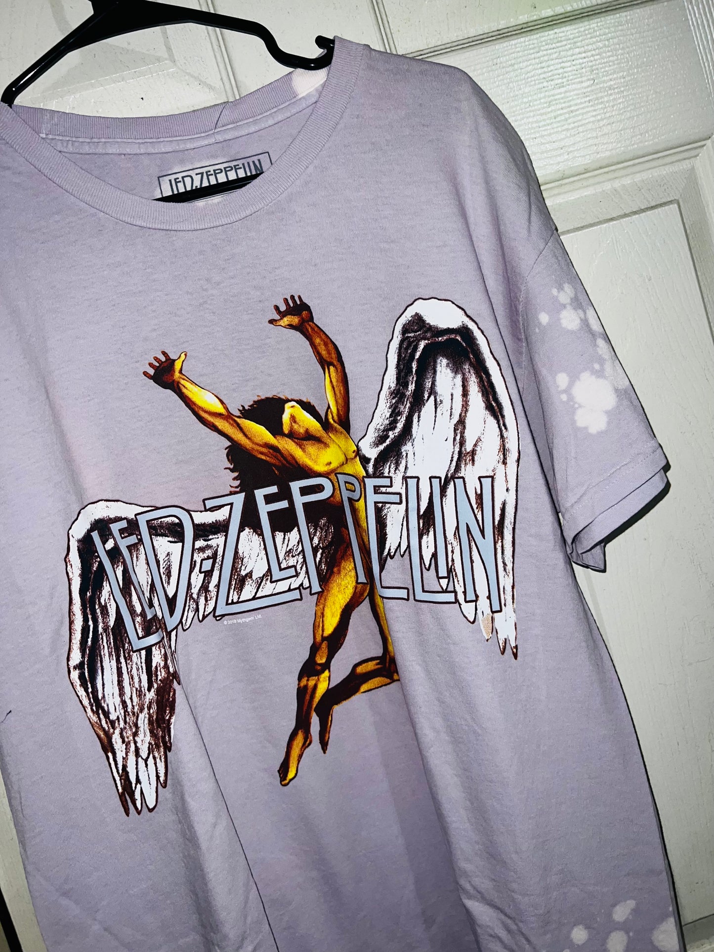 Led Zeppelin Oversized Distressed T-Shirt