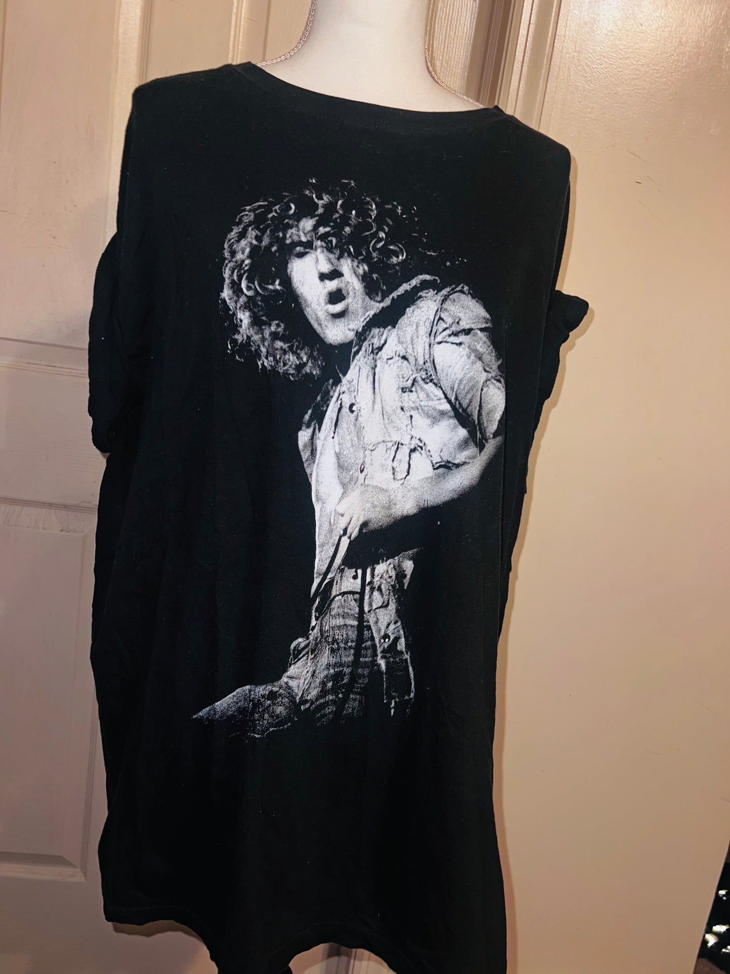 Roger Daltrey Double Sided Oversized Distressed Vintage Tee