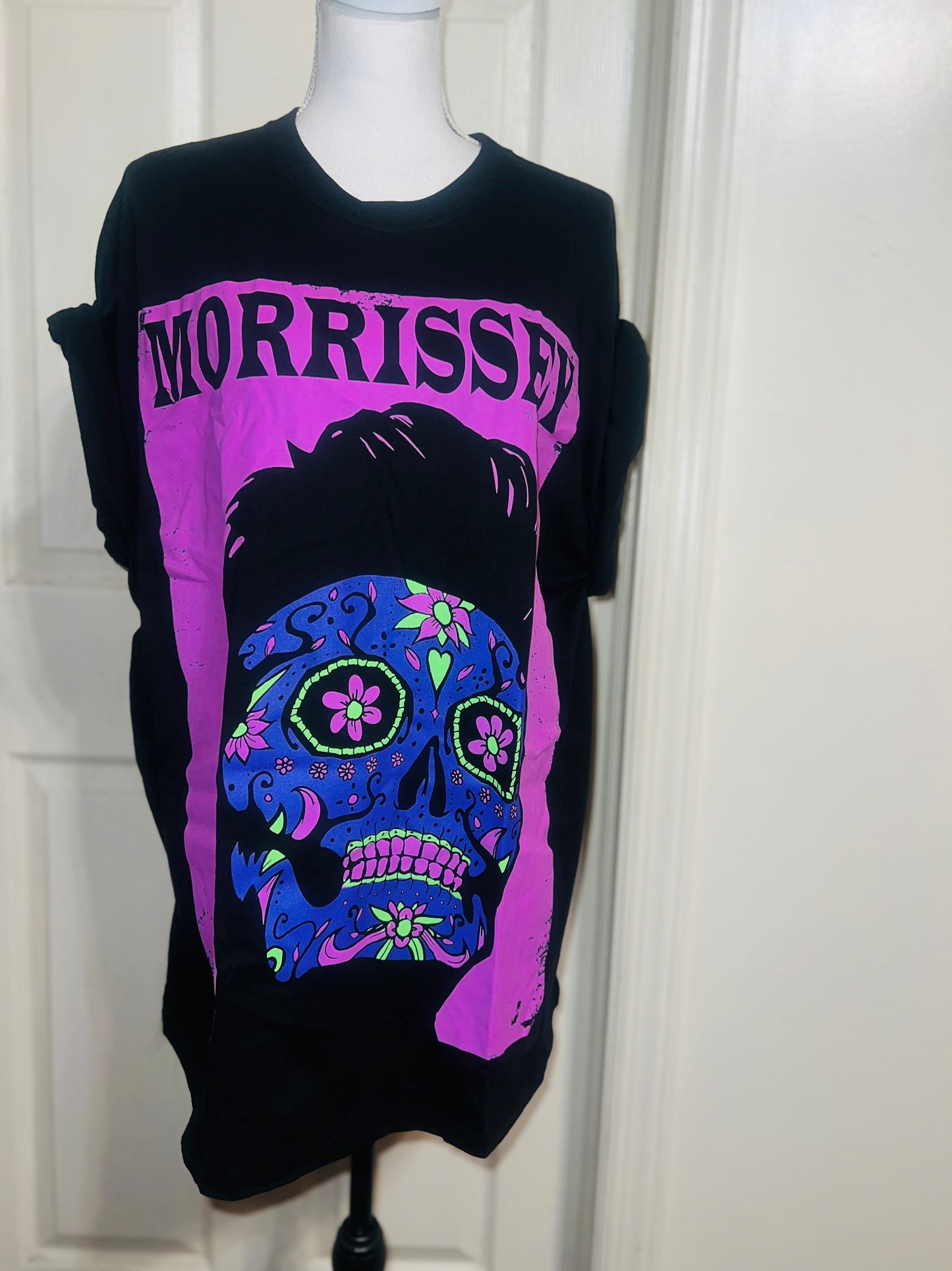 Morrissey Oversized Distressed Tee