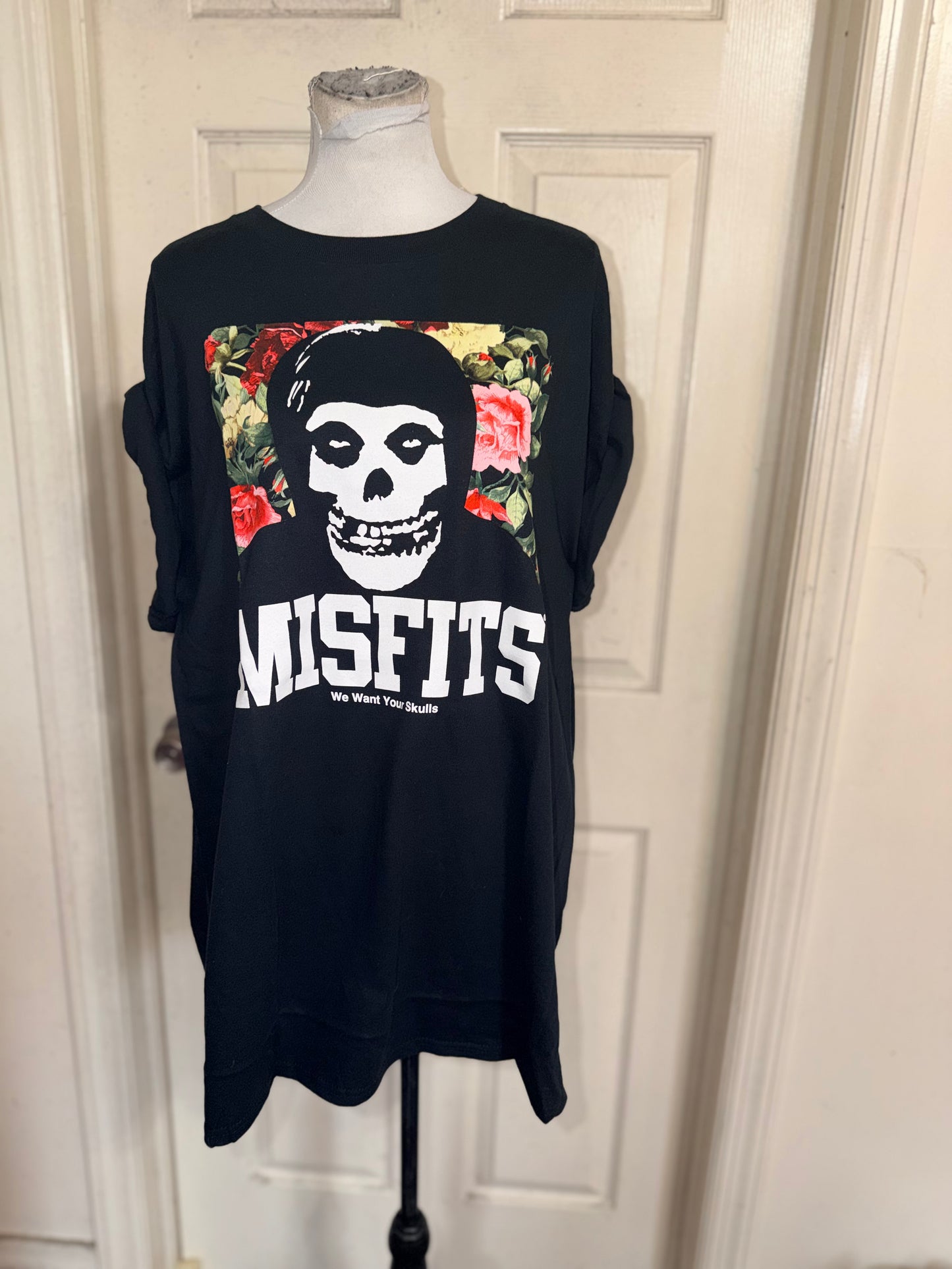 The Misfits Oversized Distressed Tee
